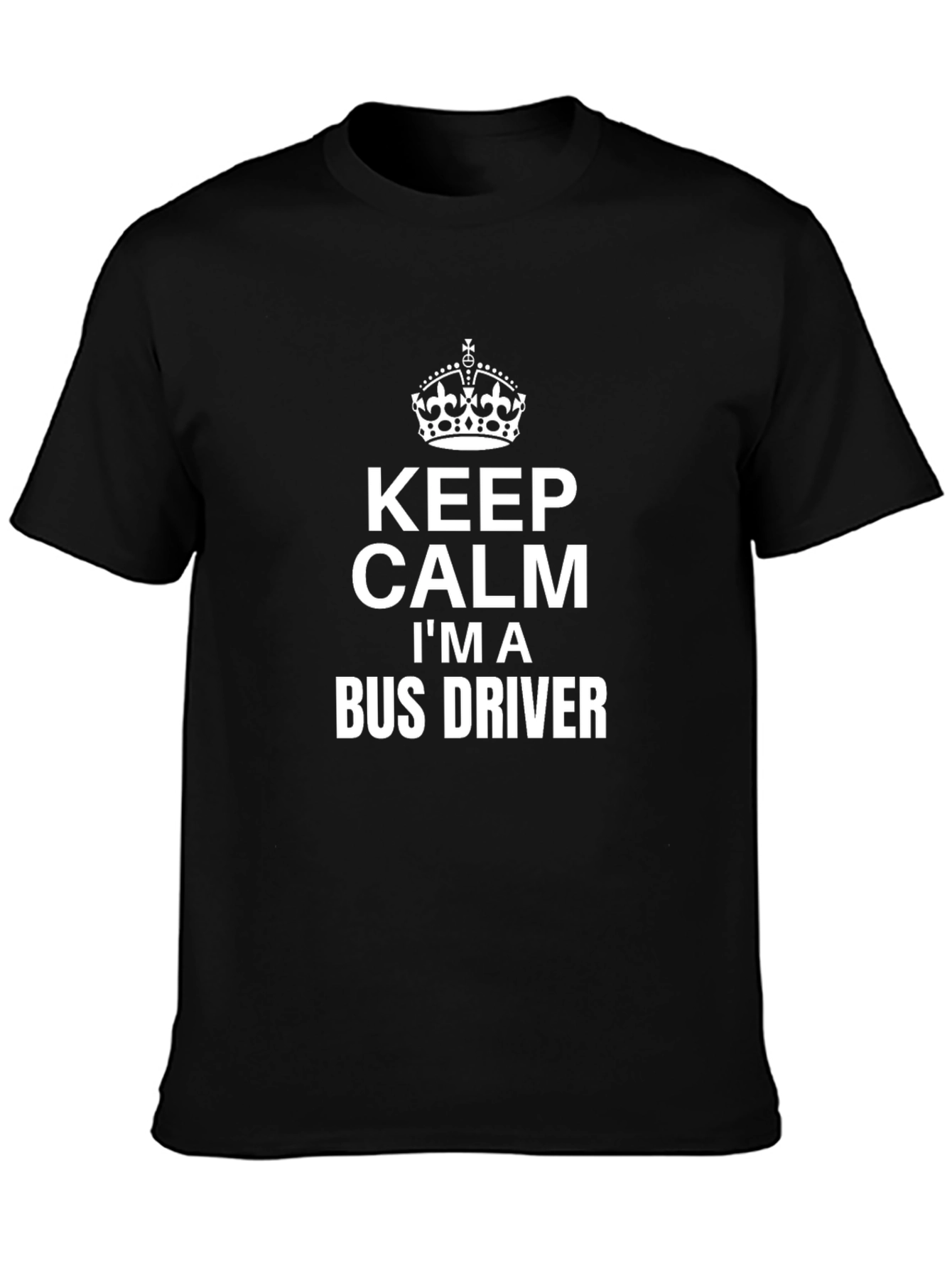 Keep Calm Bus Driver T-Shirt | Classic Graphic Tee