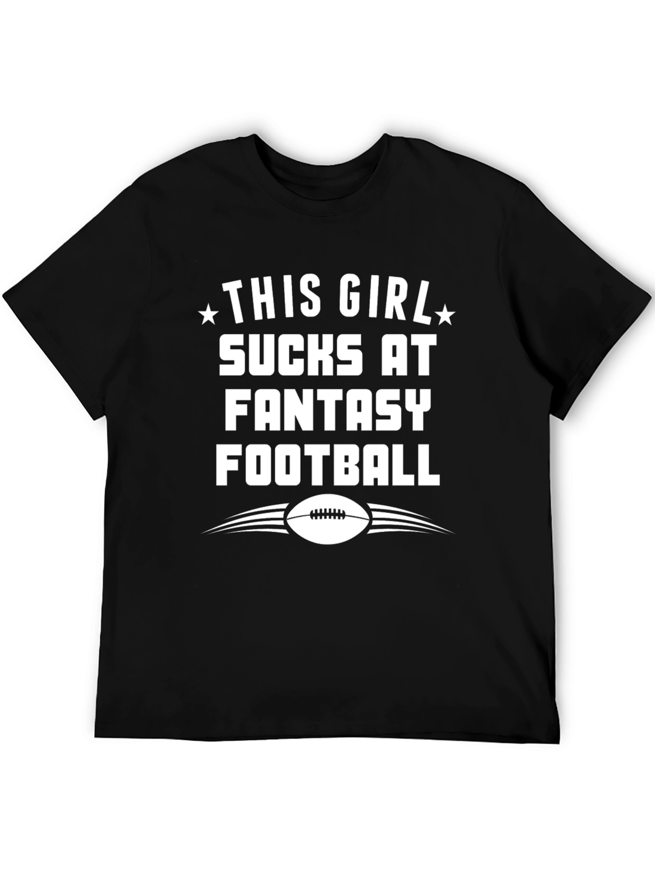 Fantasy Football Graphic Tee - Unisex Black T-Shirt
