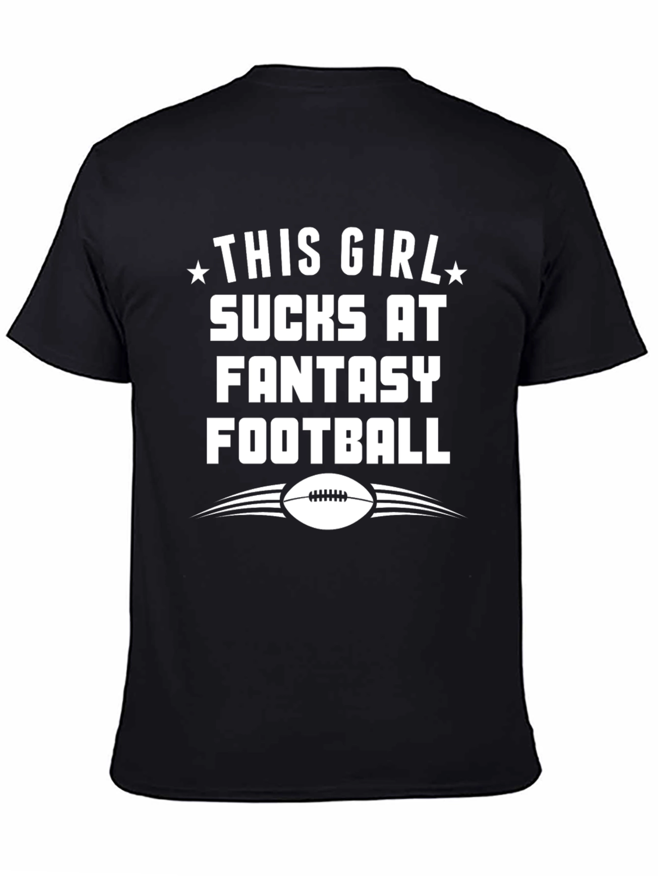 Fantasy Football Graphic Tee - Unisex Black T-Shirt