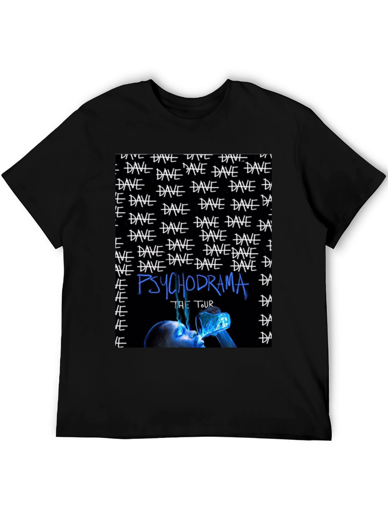 Dave Psychodrama Tour Black T-Shirt