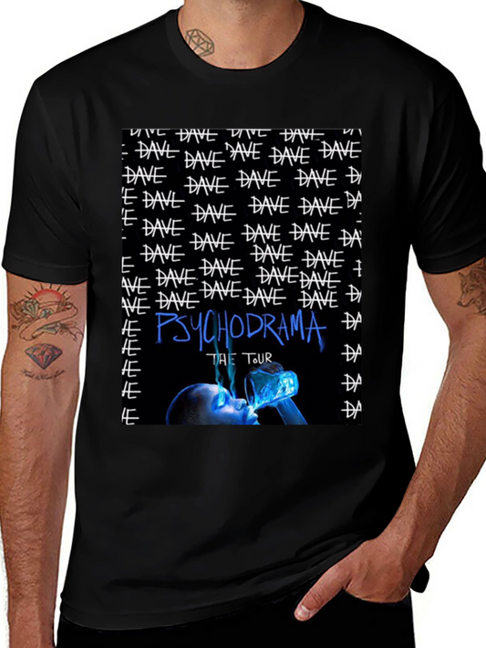 Dave Psychodrama Tour Black T-Shirt