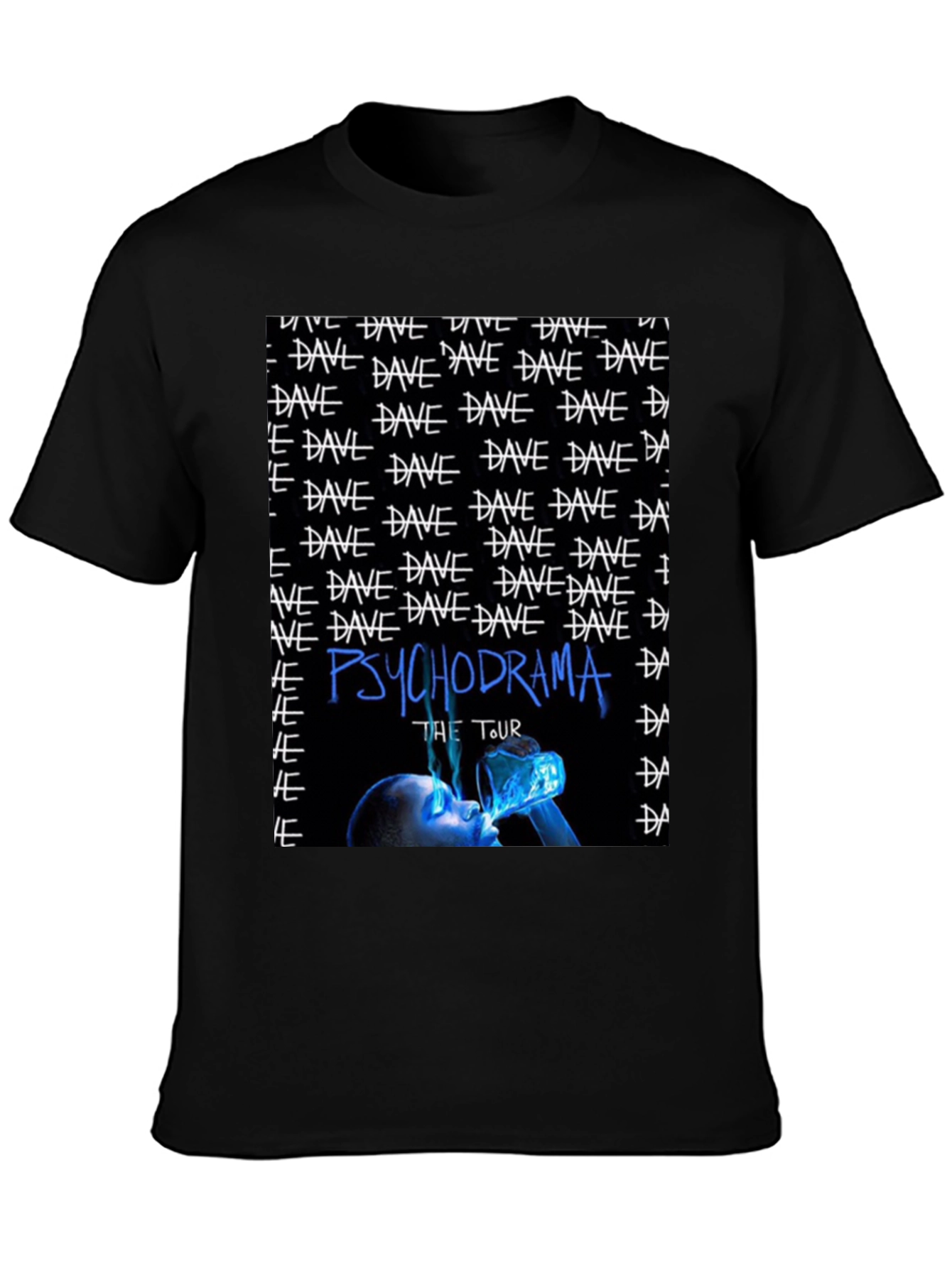 Dave Psychodrama Tour Black T-Shirt