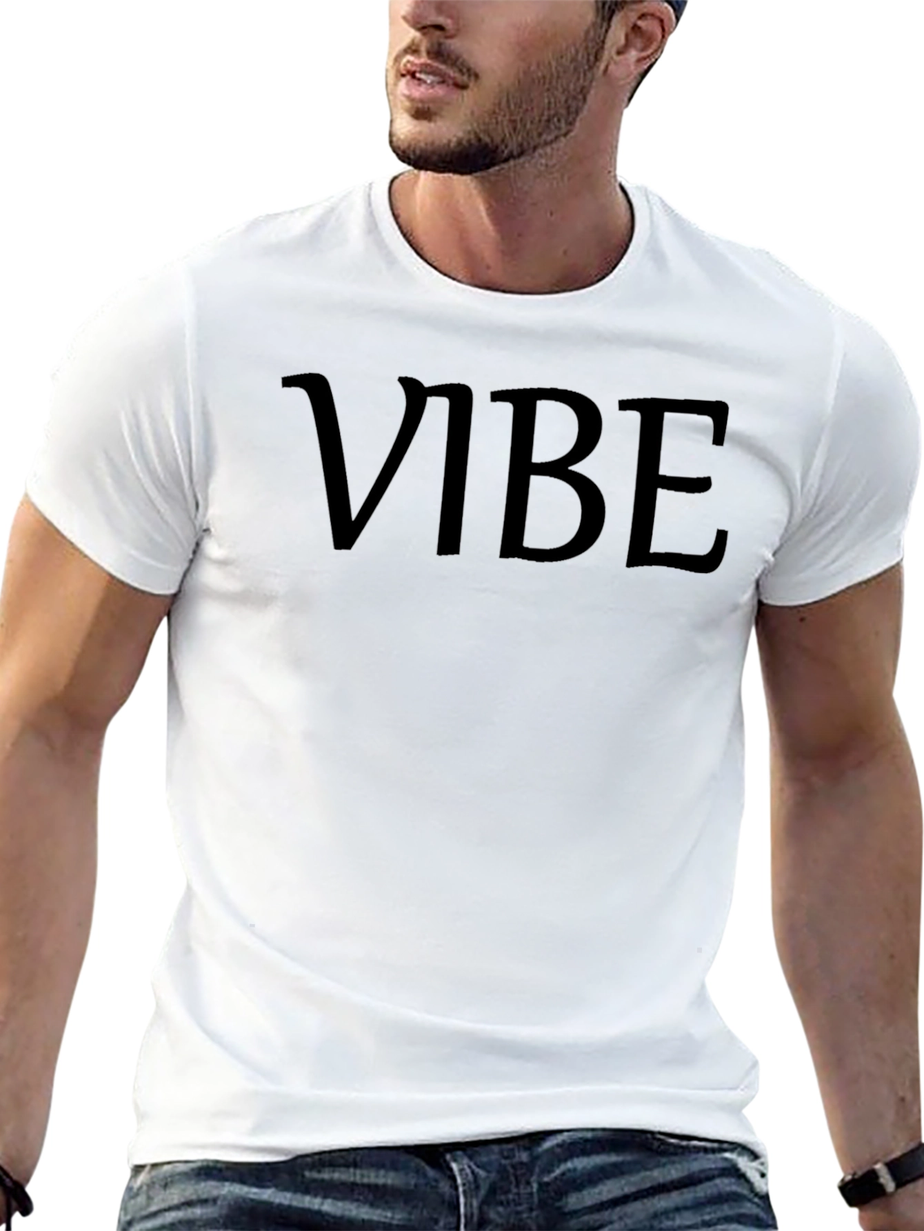 Vibe Graphic Tee - Black