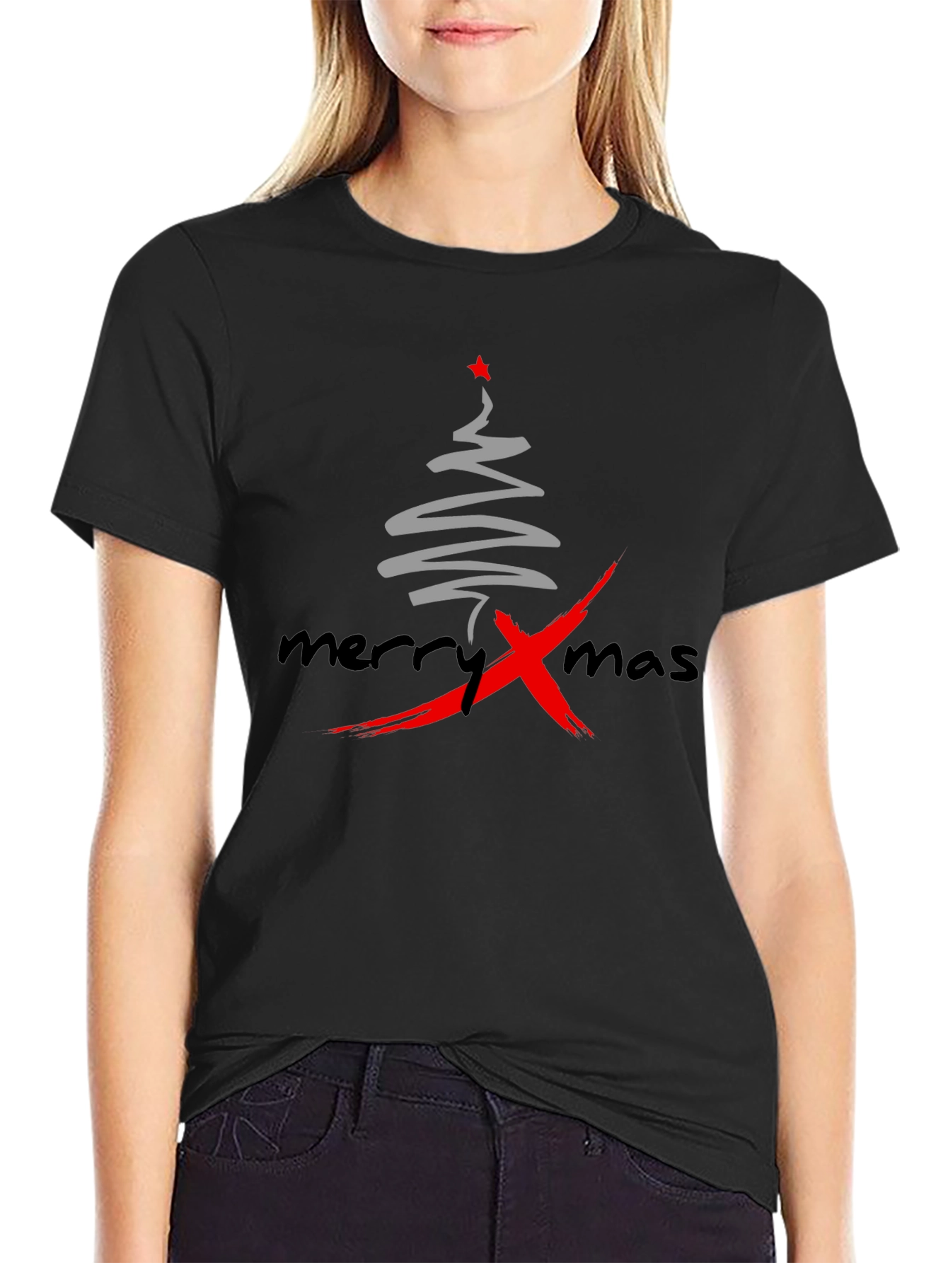 Merry Xmas T-Shirt - Holiday Tee