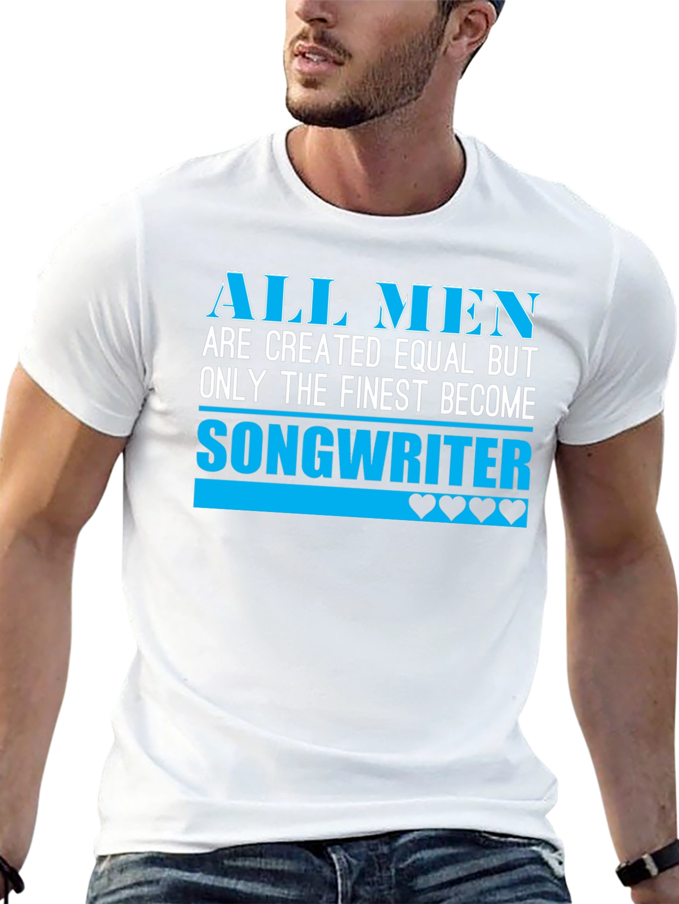 Finest Songwriter Tee - All Men Are Created Equal