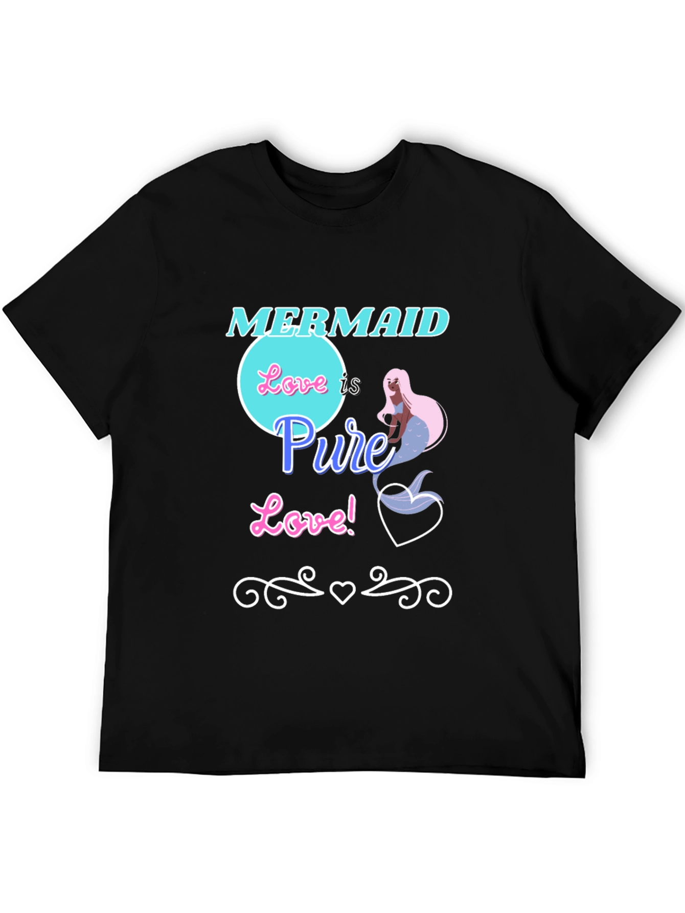 Mermaid Love is Pure Love Graphic Tee
