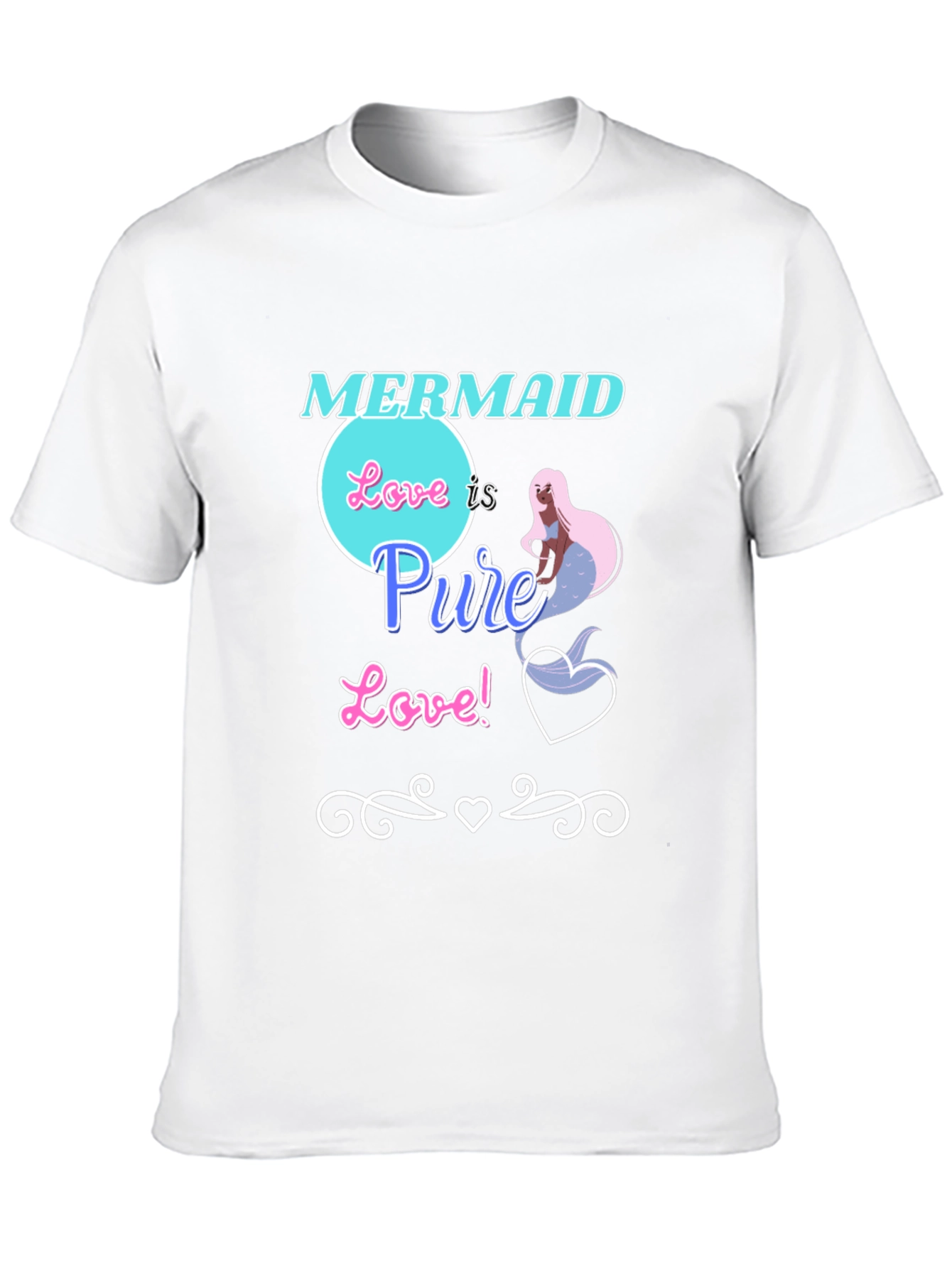 Mermaid Love is Pure Love Graphic Tee