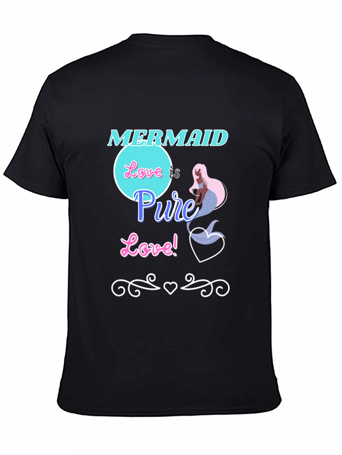 Mermaid Love is Pure Love Graphic Tee