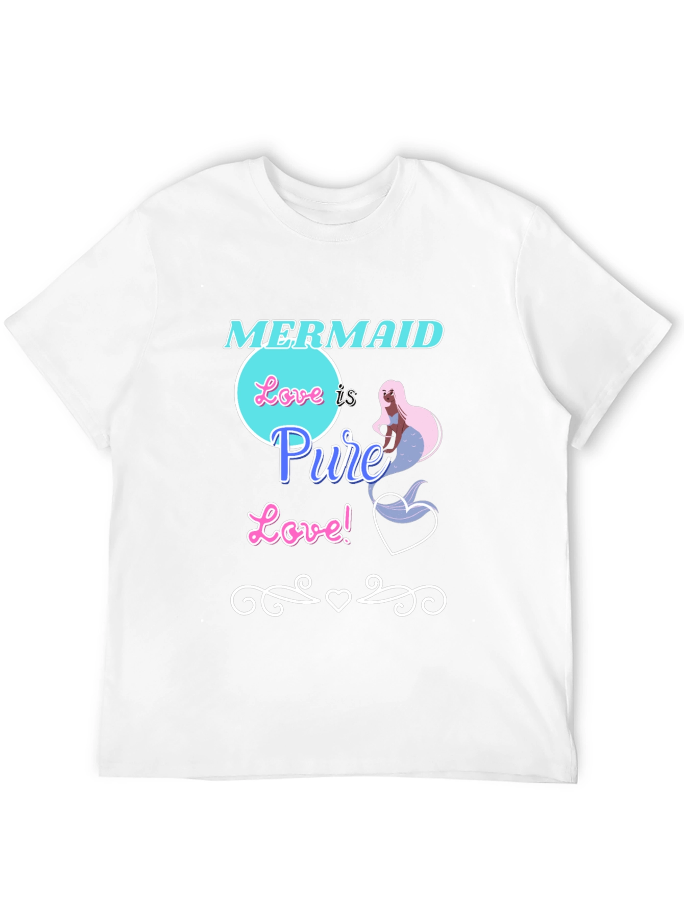 Mermaid Love is Pure Love Graphic Tee