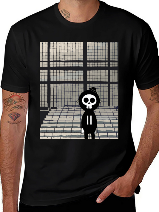 Grim Reaper Style T-Shirt - Cool Graphic Tee