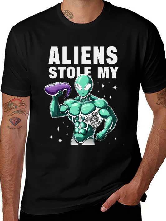 Aliens Stole My Six-Pack T-Shirt