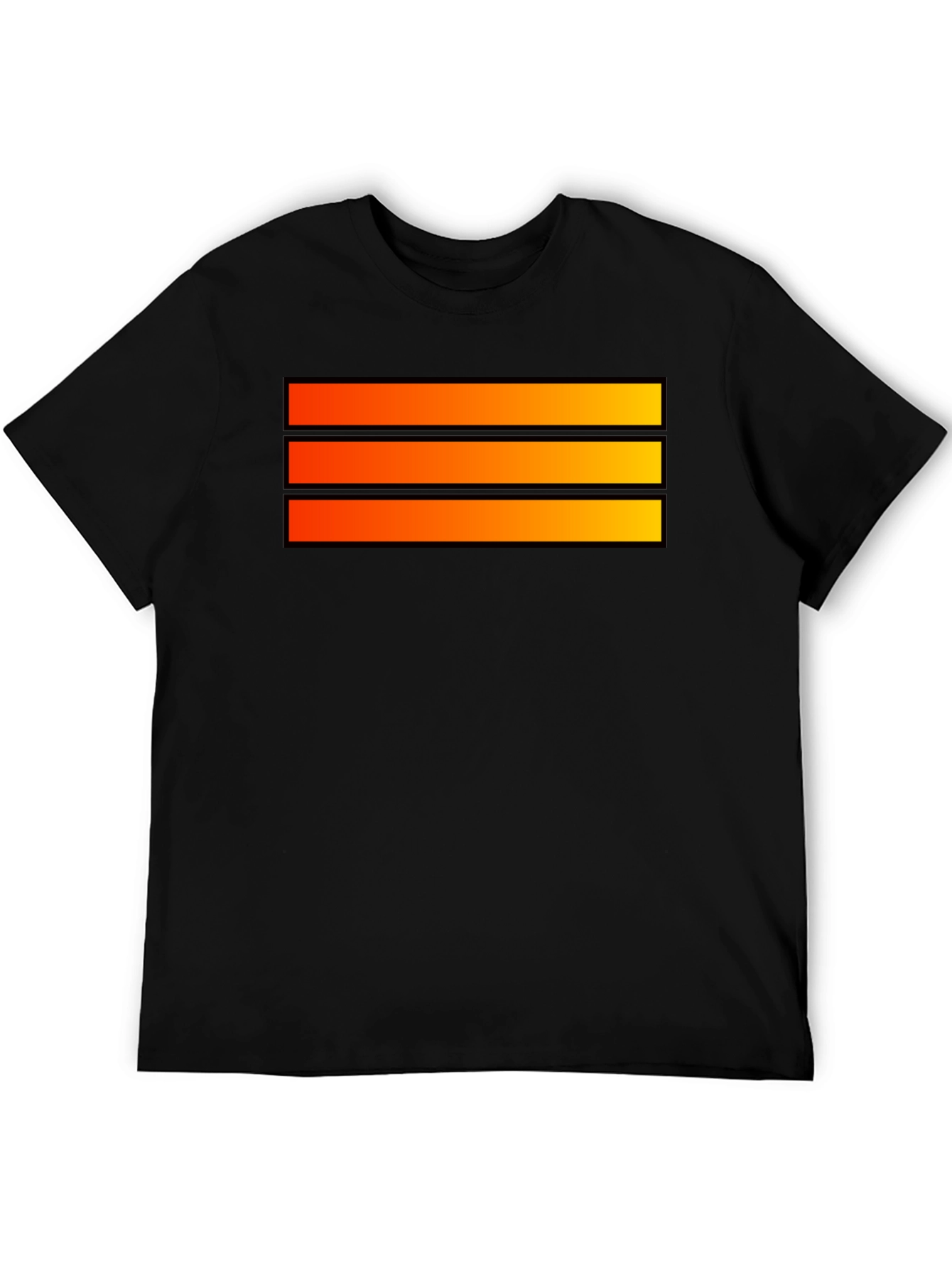 Striped Graphic Tee - Casual Style