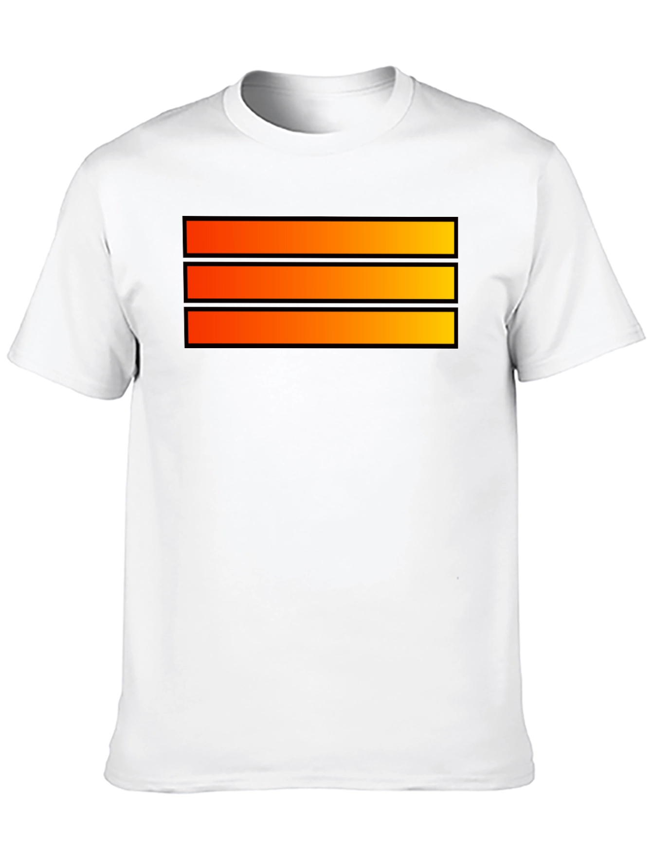 Striped Graphic Tee - Casual Style