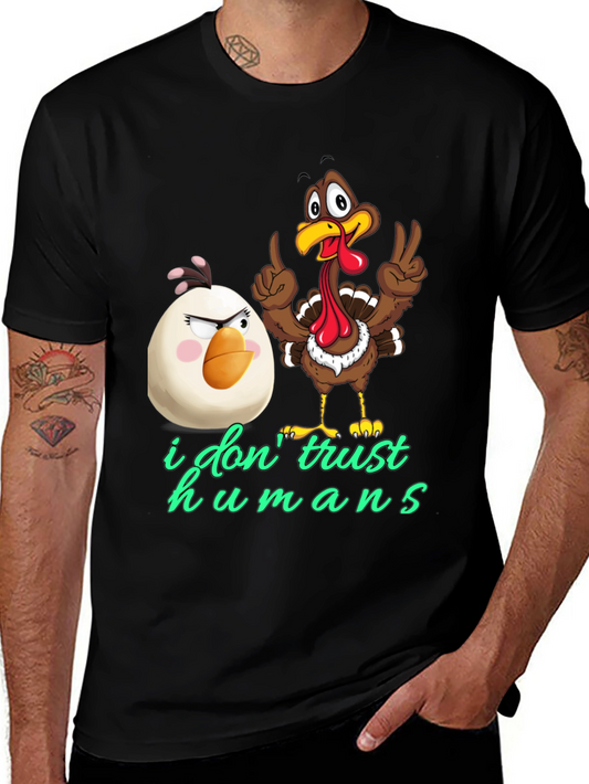 I Dont Trust Humans Graphic Tee
