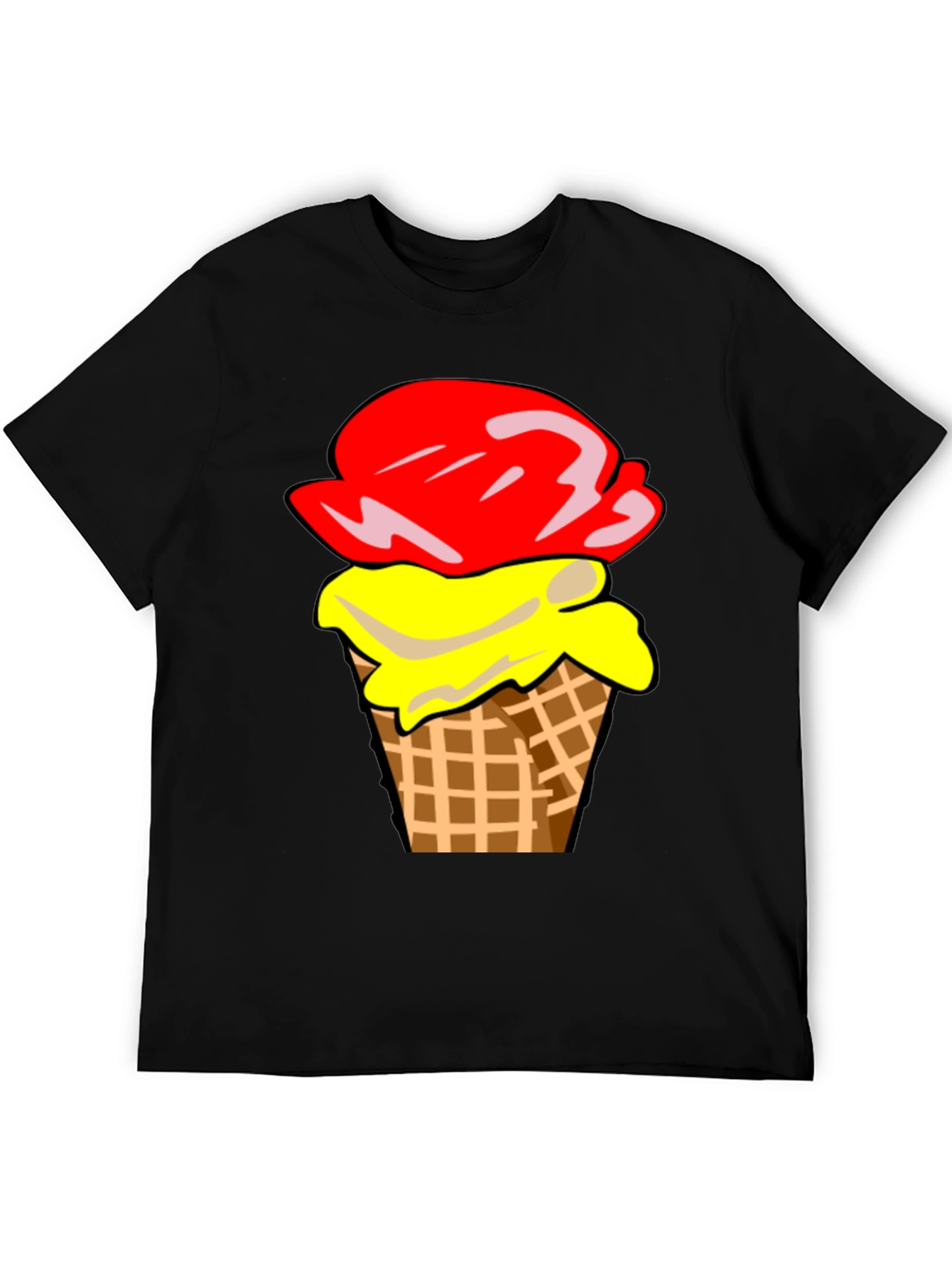 Ice Cream Cone Graphic T-Shirt