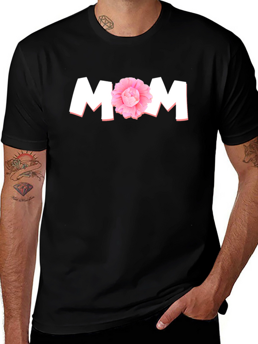 Floral MOM Graphic Tee - Mothers Day Gift