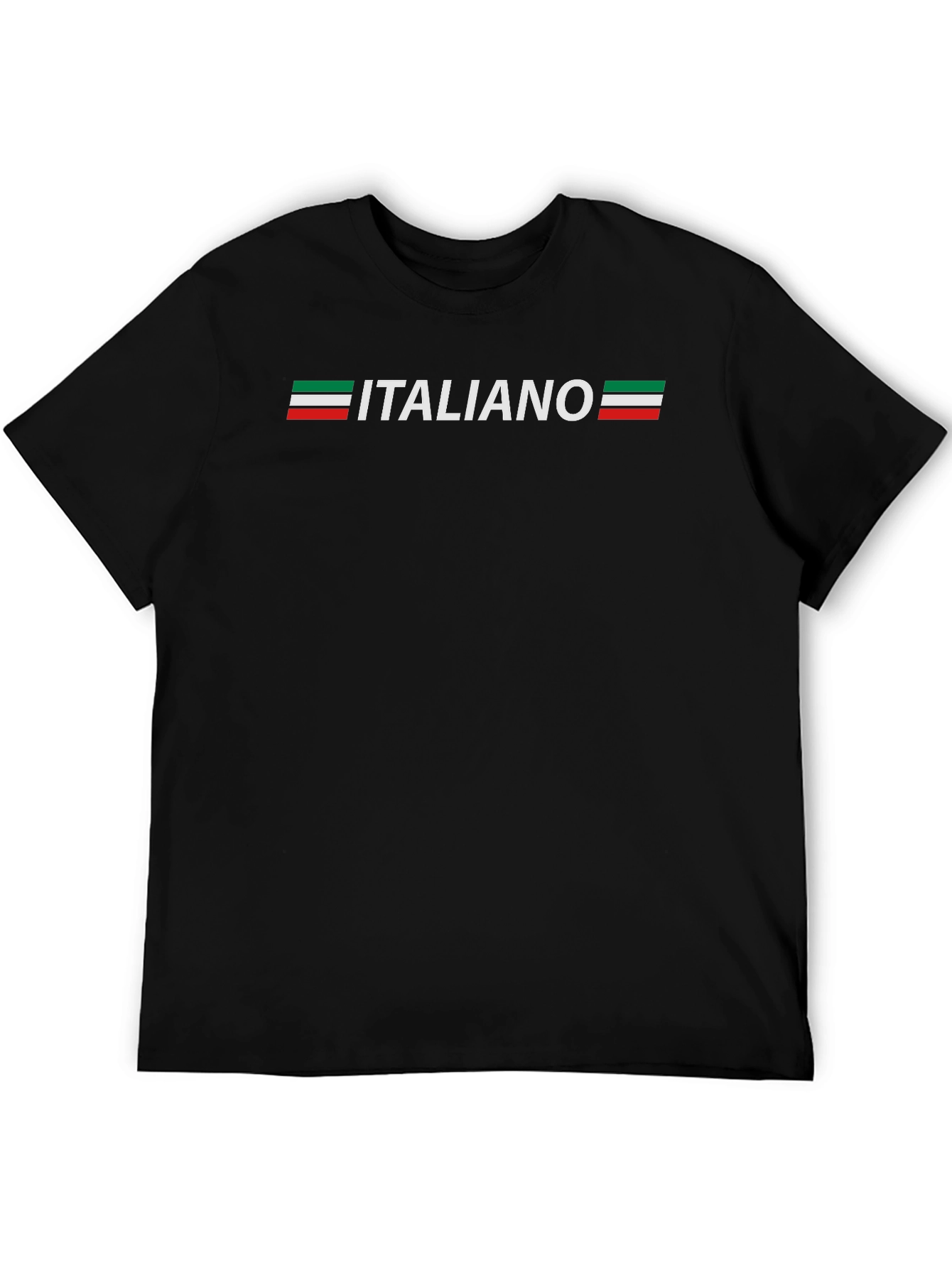 Italiano Graphic Tee - Black Italian Pride T-Shirt
