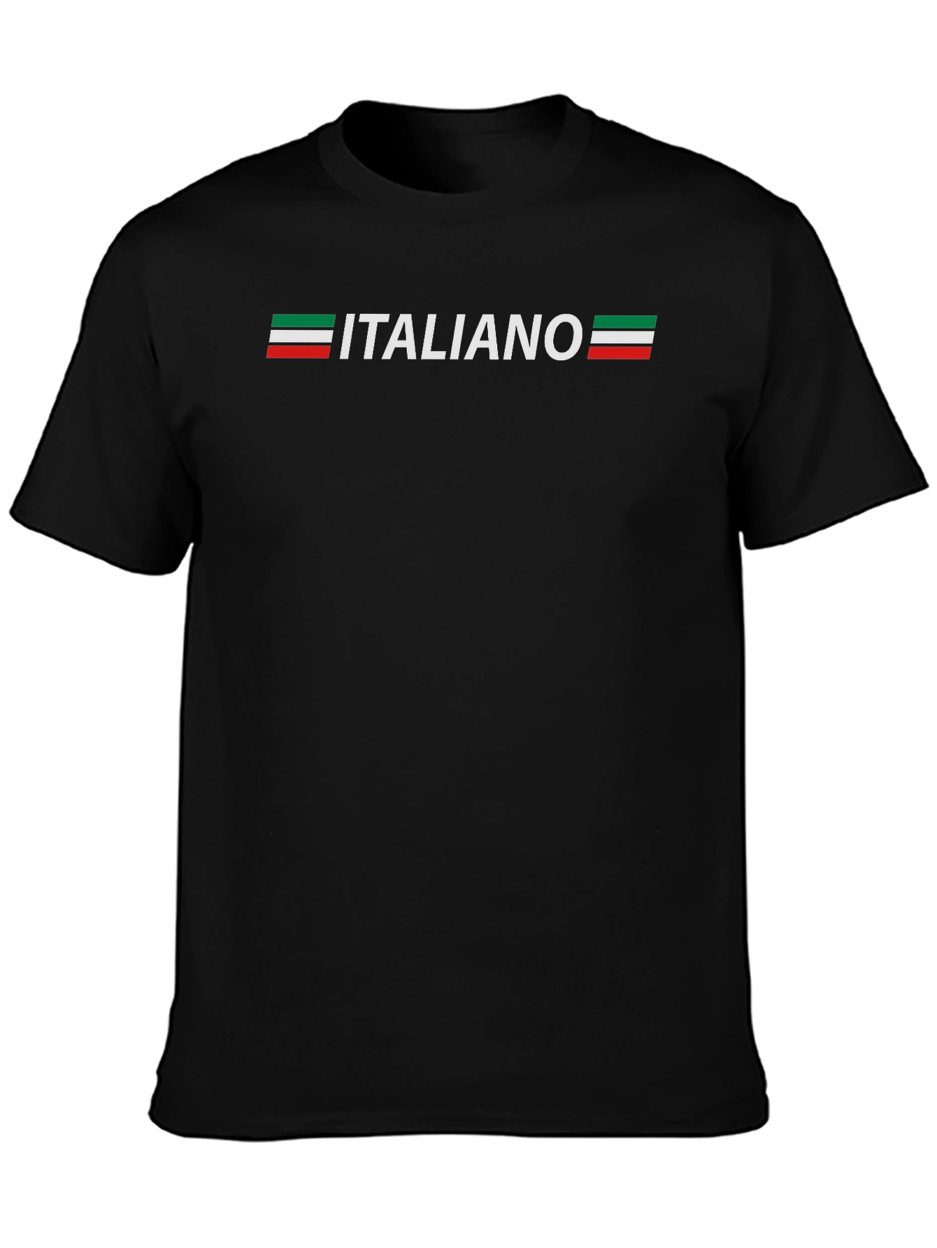 Italiano Graphic Tee - Black Italian Pride T-Shirt