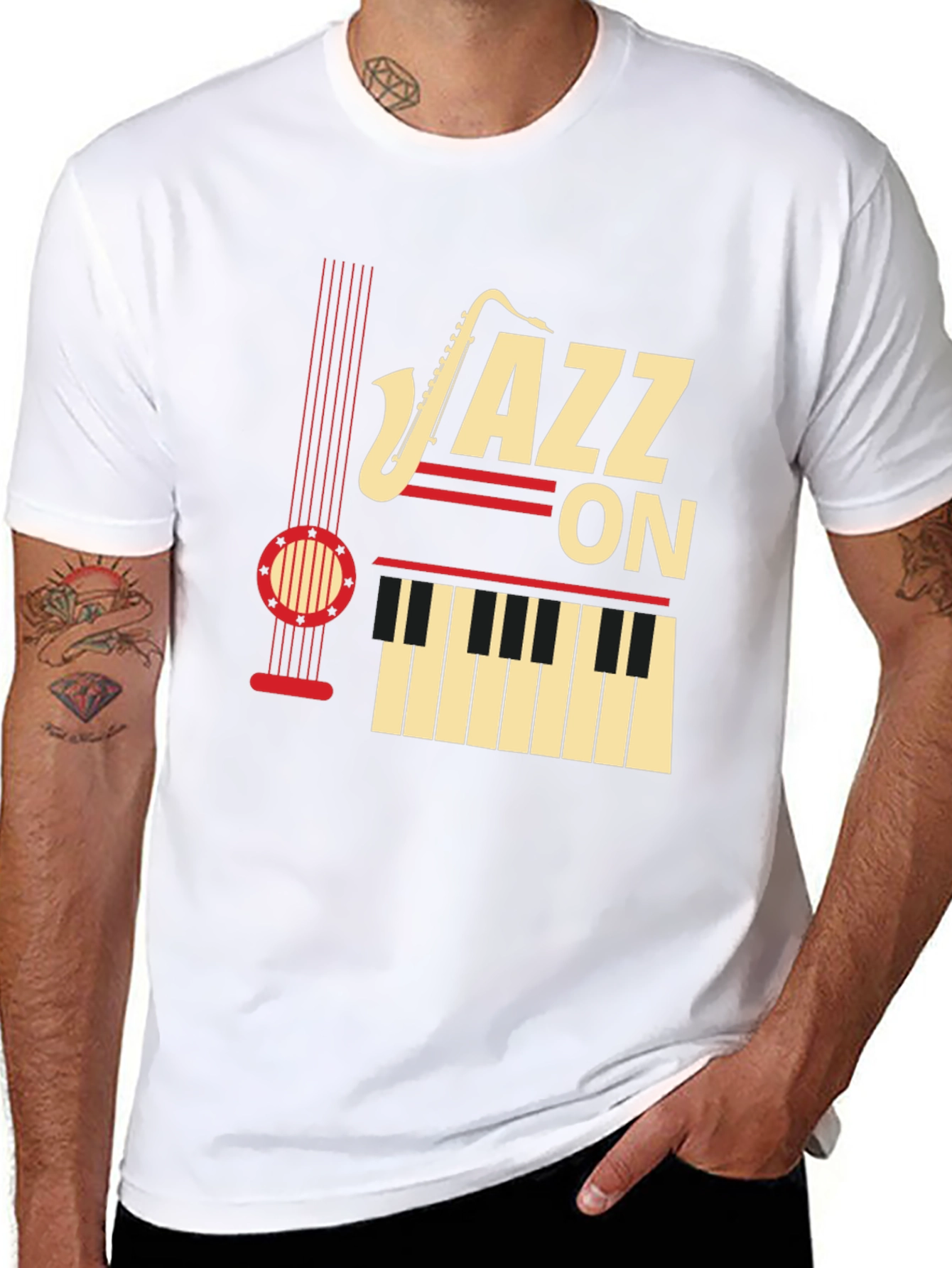 Jazz On T-Shirt