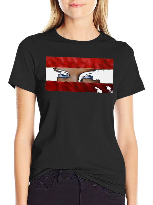 Eyes Graphic Tee - Unique & Stylish Black T-Shirt
