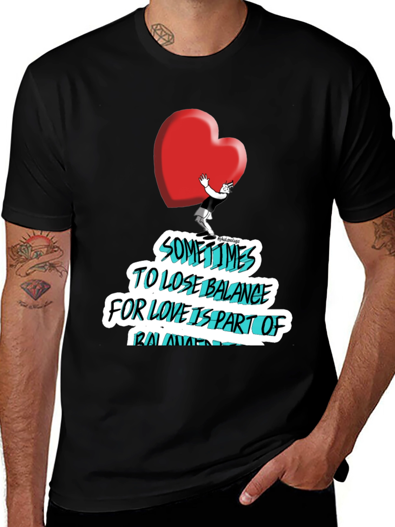 Love & Balance Graphic Tee