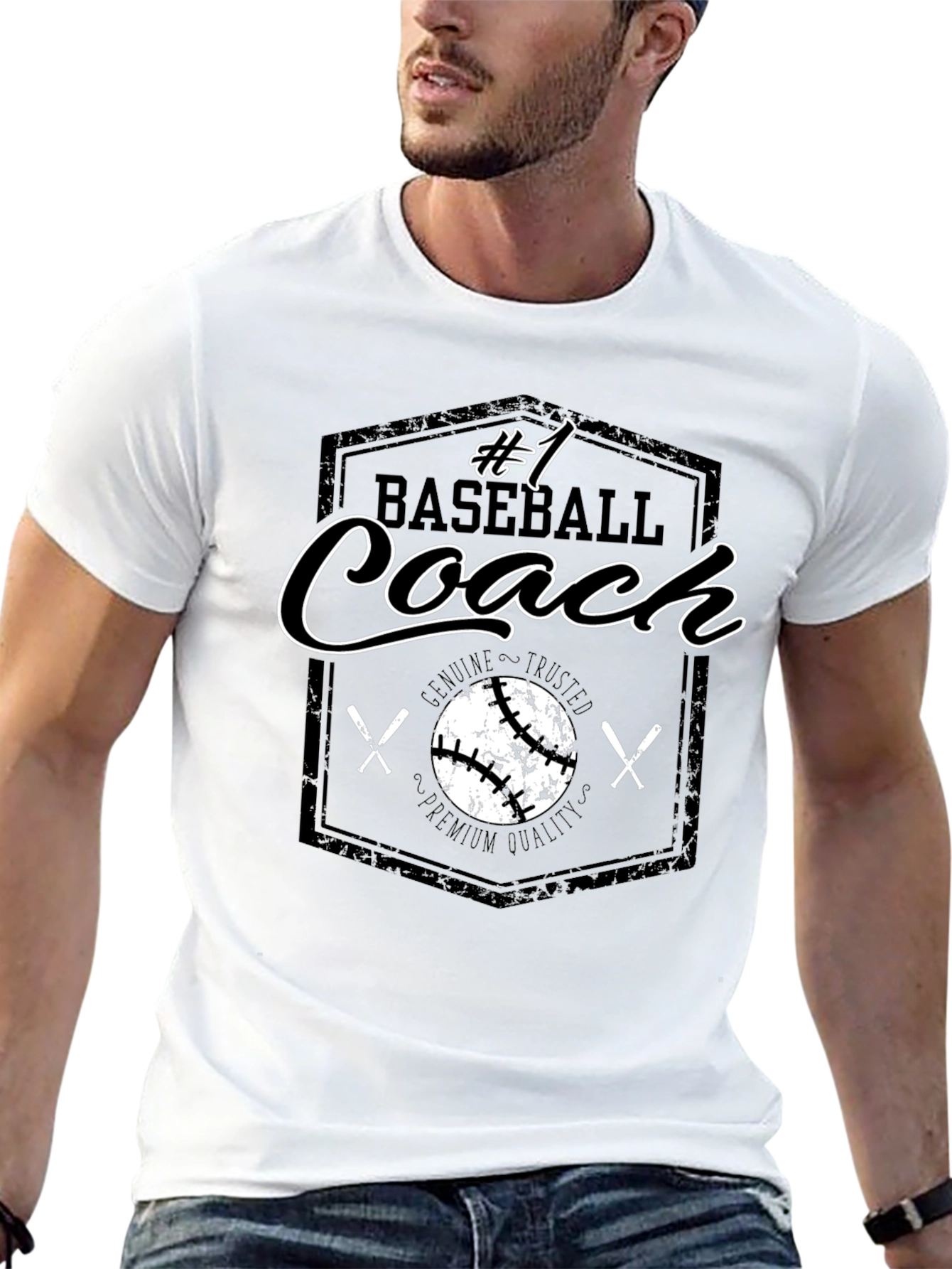 Baseball Coach #1 Graphic T-Shirt