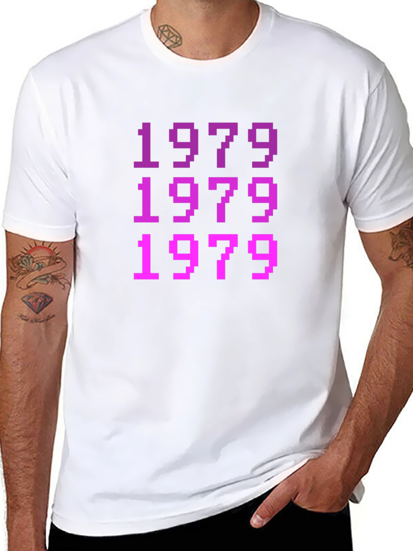 Retro 1979 Graphic T-Shirt - Pixel Style