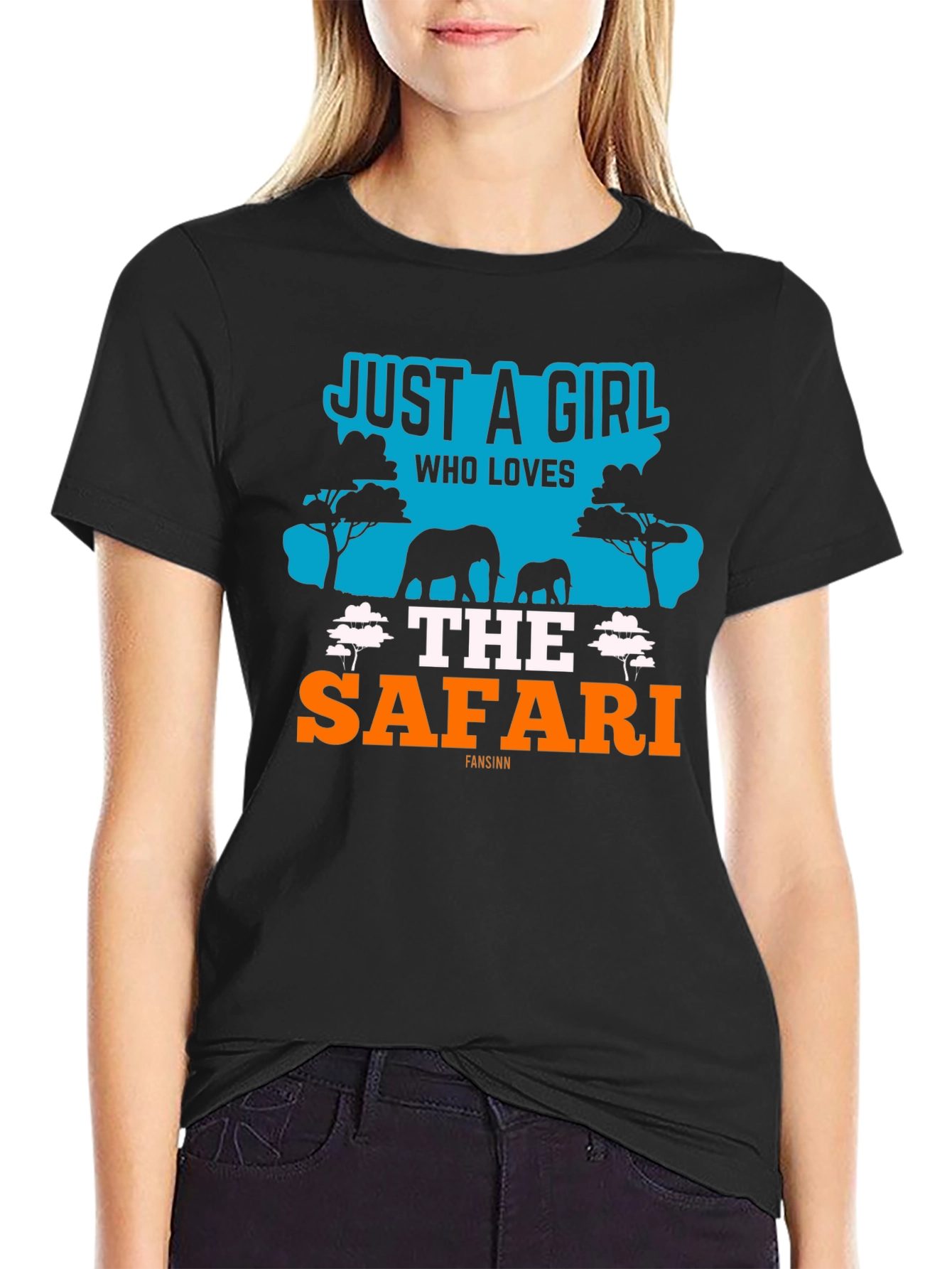 Just a Girl Who Loves The Safari T-Shirt