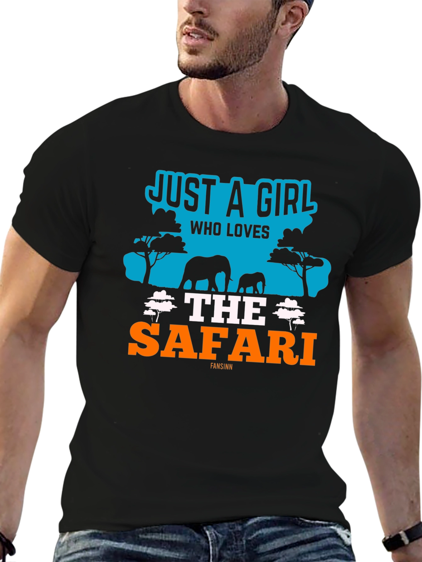 Just a Girl Who Loves The Safari T-Shirt