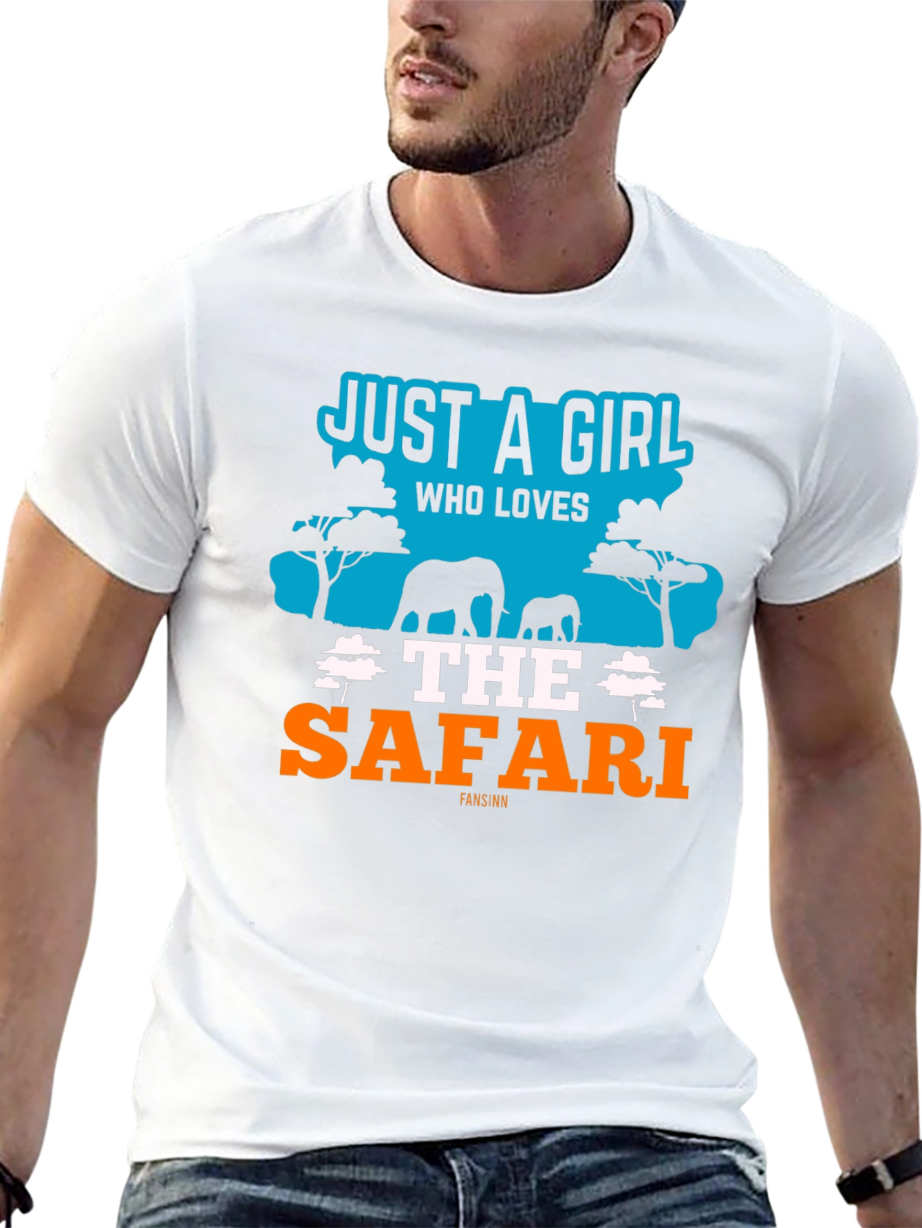 Just a Girl Who Loves The Safari T-Shirt