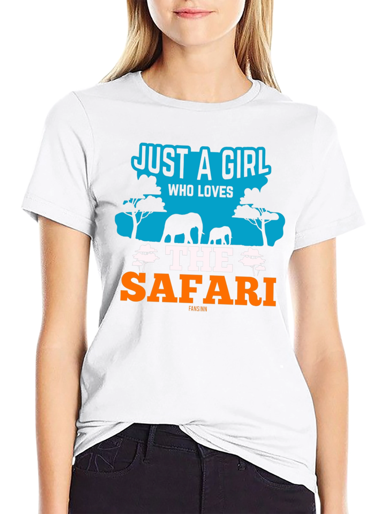 Just a Girl Who Loves The Safari T-Shirt
