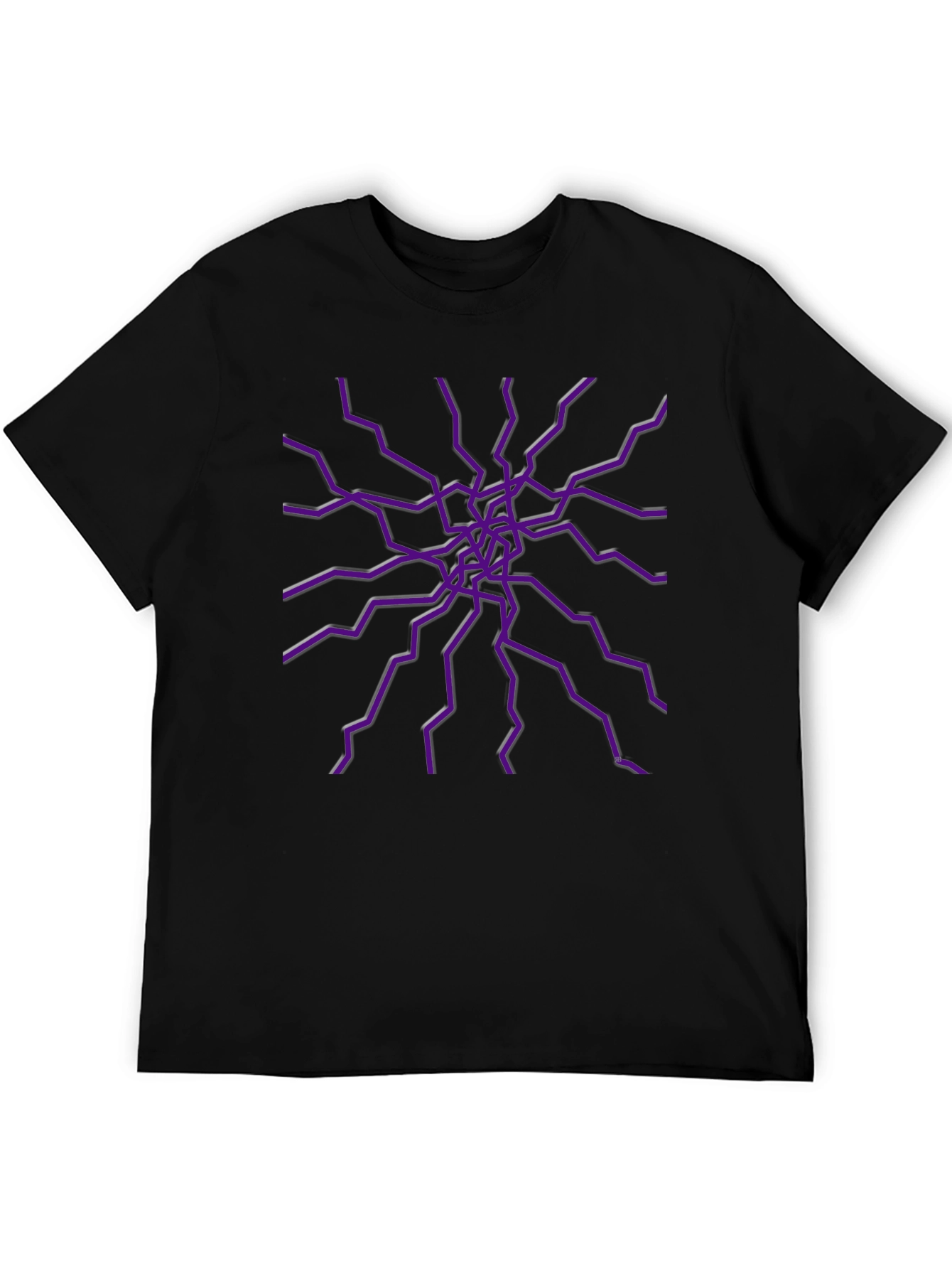 Electric Purple Burst Graphic Tee