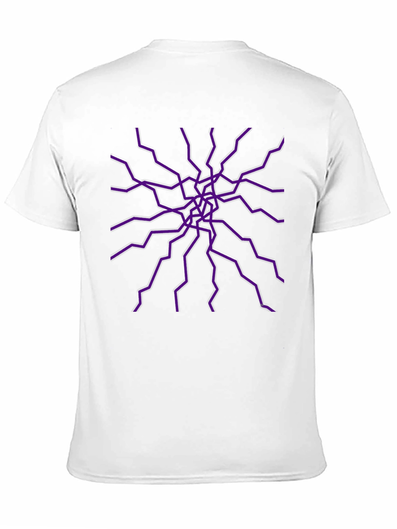 Electric Purple Burst Graphic Tee