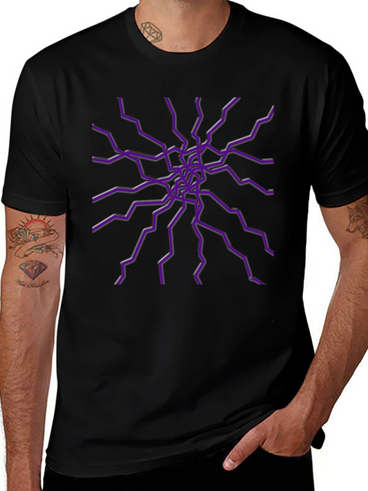 Electric Purple Burst Graphic Tee