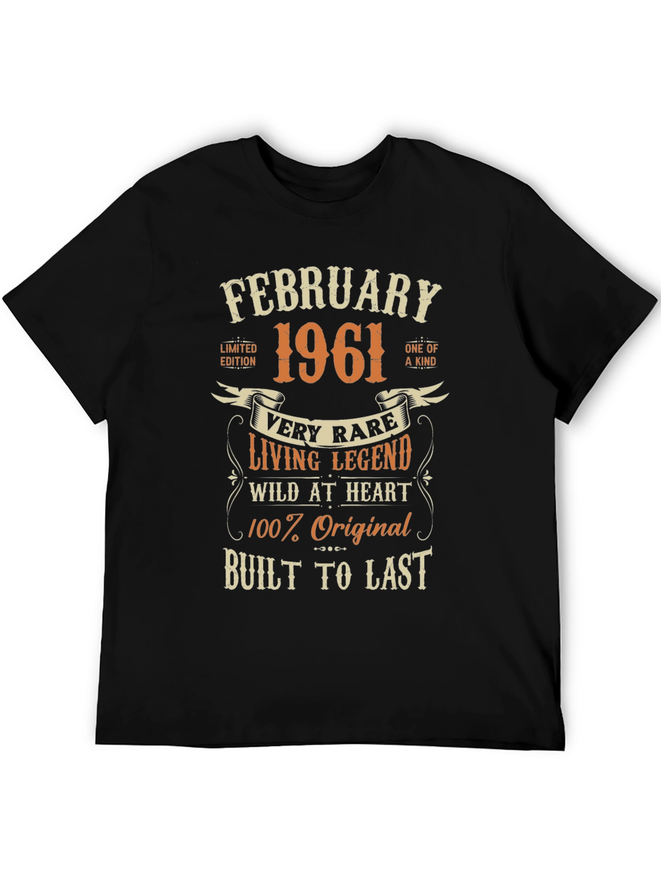 February 1961 Limited Edition Living Legend Graphic T-Shirt