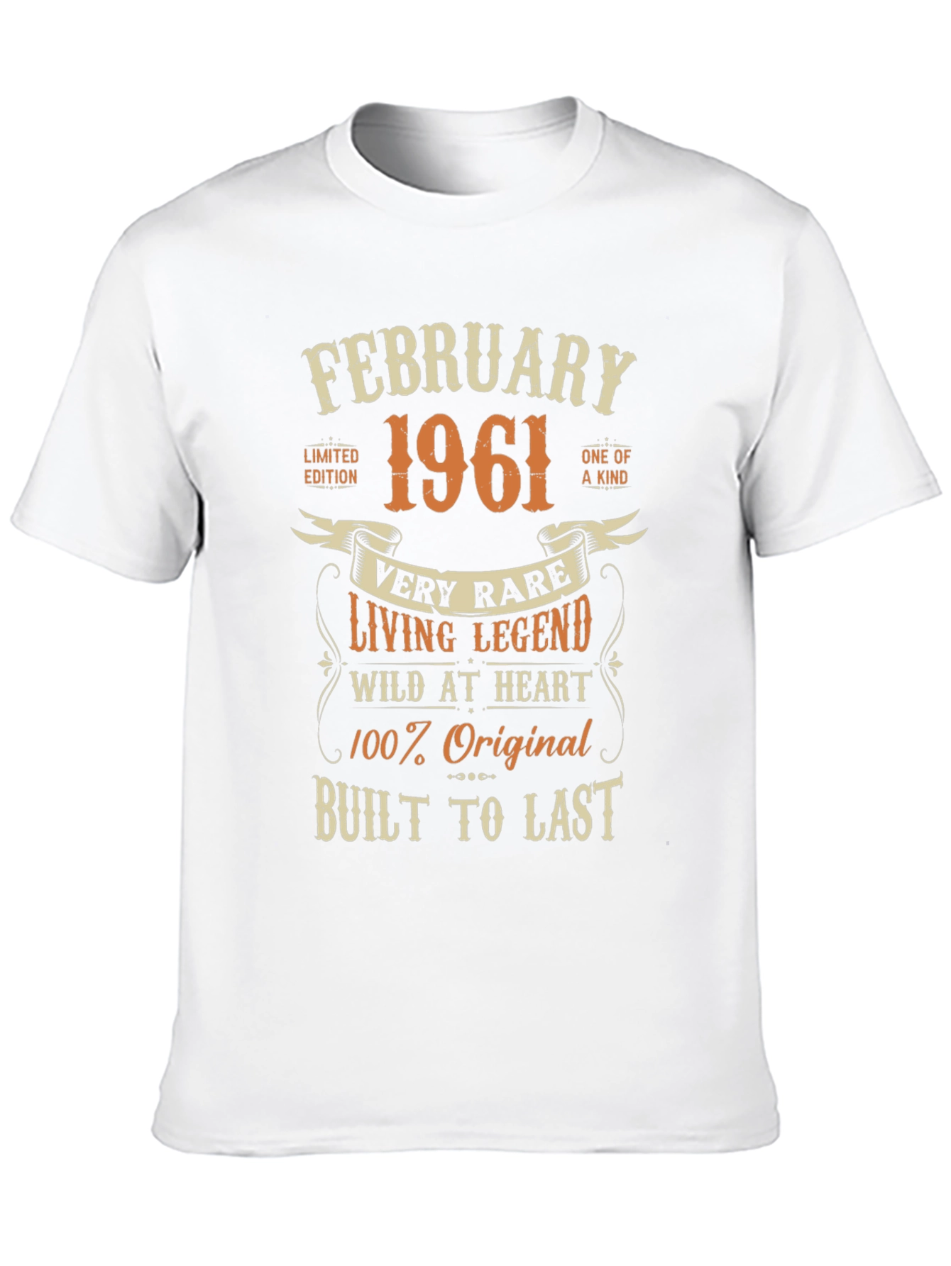 February 1961 Limited Edition Living Legend Graphic T-Shirt