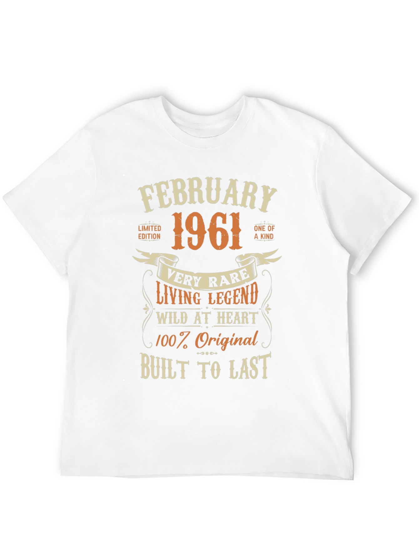 February 1961 Limited Edition Living Legend Graphic T-Shirt