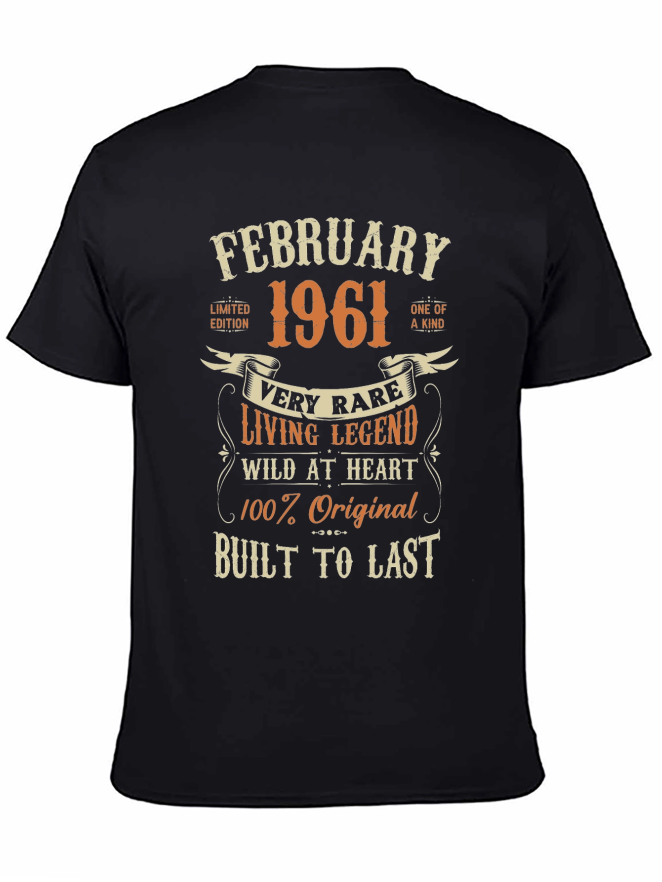 February 1961 Limited Edition Living Legend Graphic T-Shirt