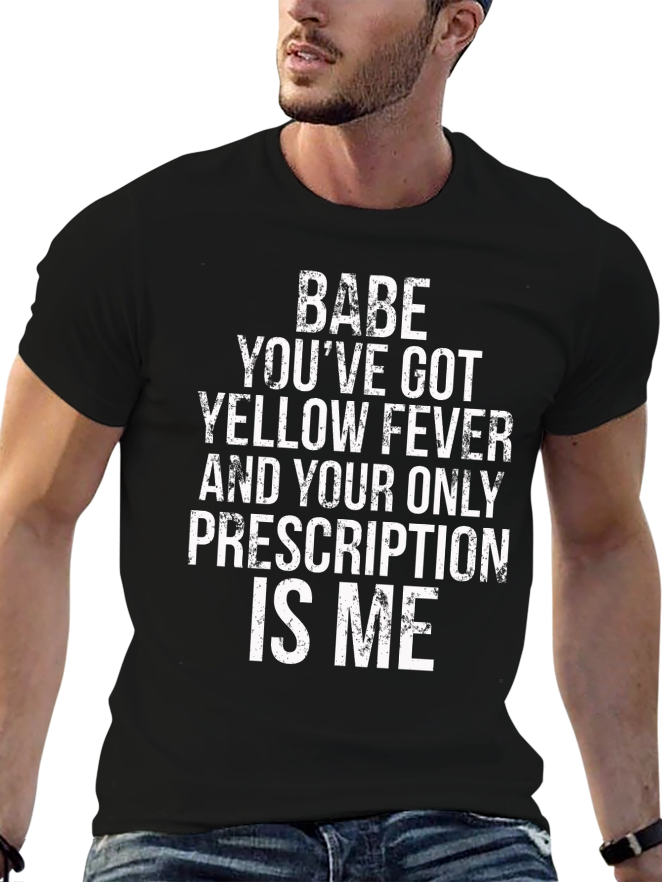 Babe Yellow Fever T-Shirt - Humorous Graphic Tee