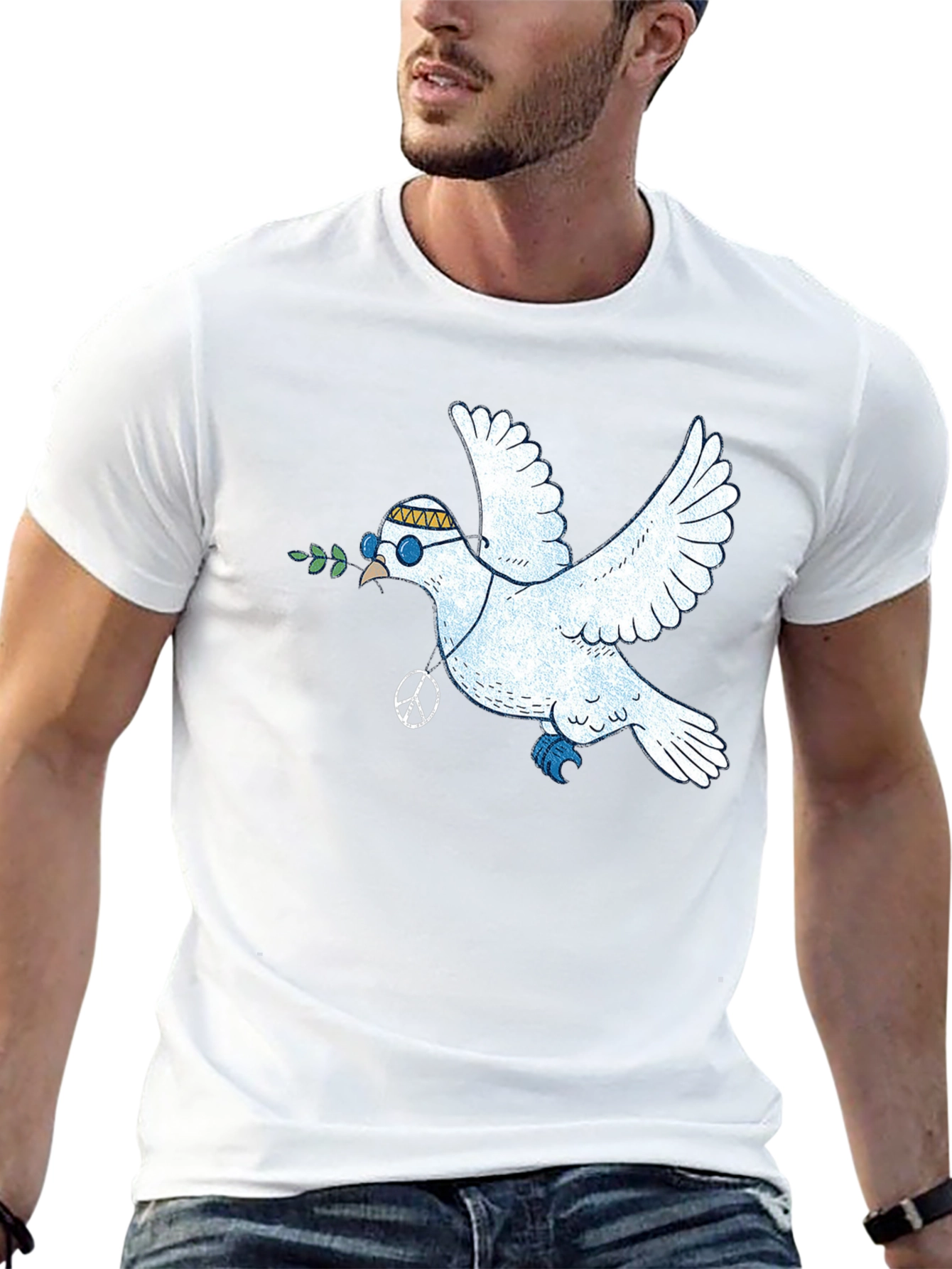 Peace Dove Graphic T-Shirt