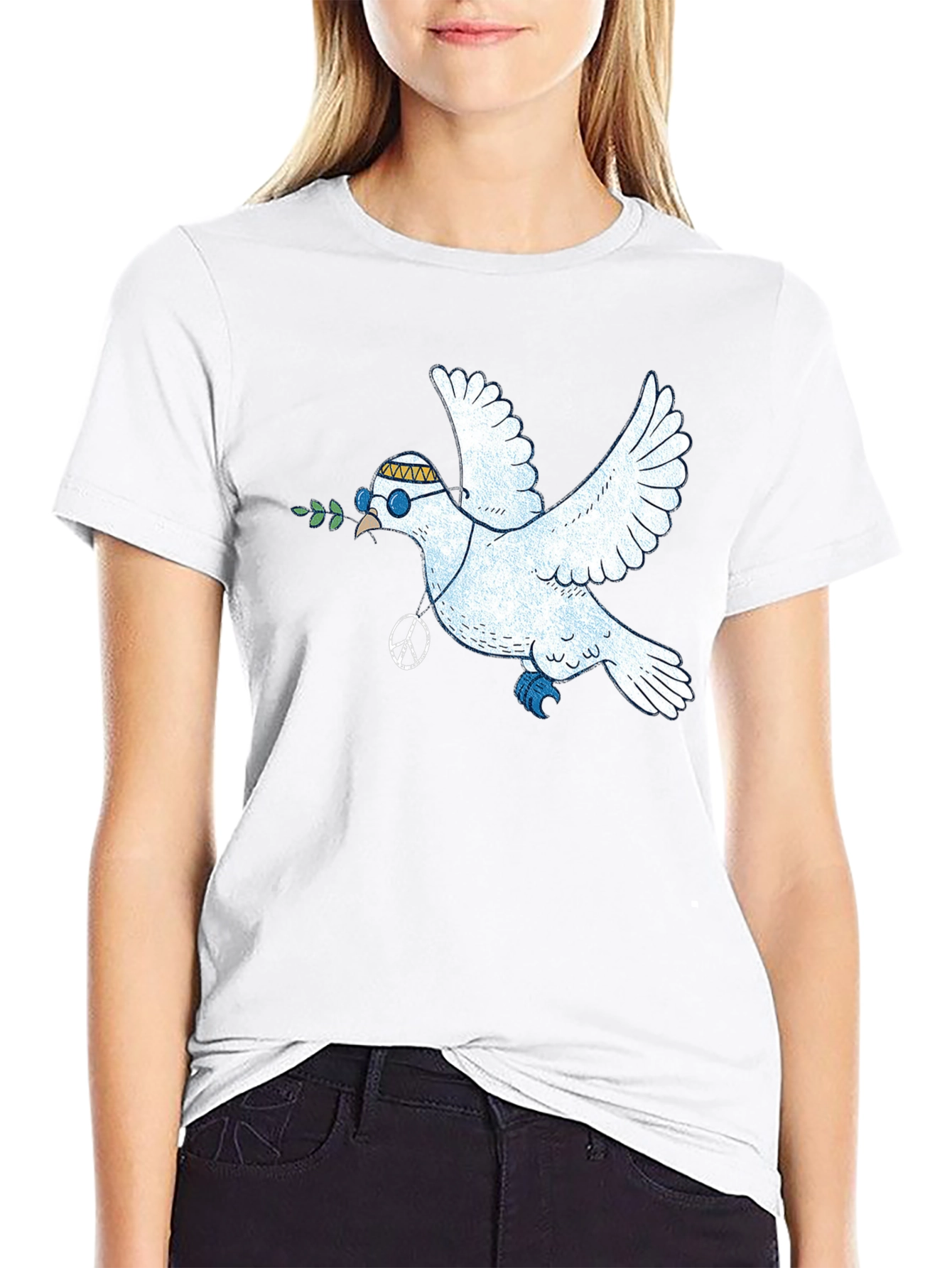 Peace Dove Graphic T-Shirt