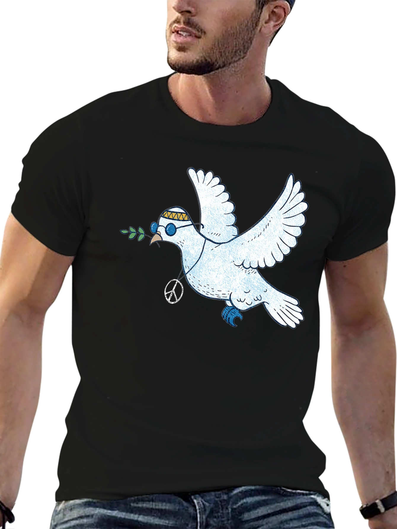 Peace Dove Graphic T-Shirt