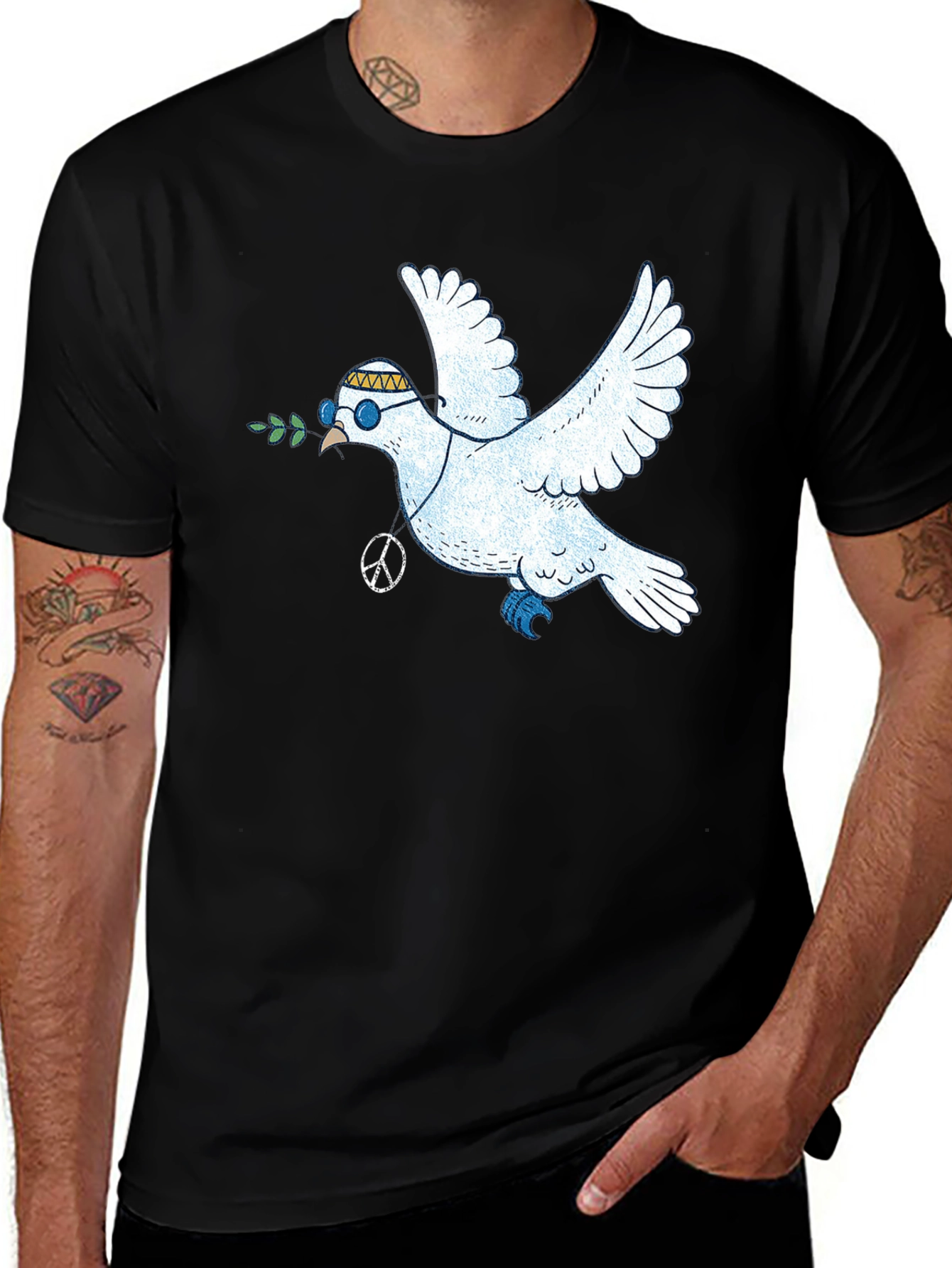 Peace Dove Graphic T-Shirt