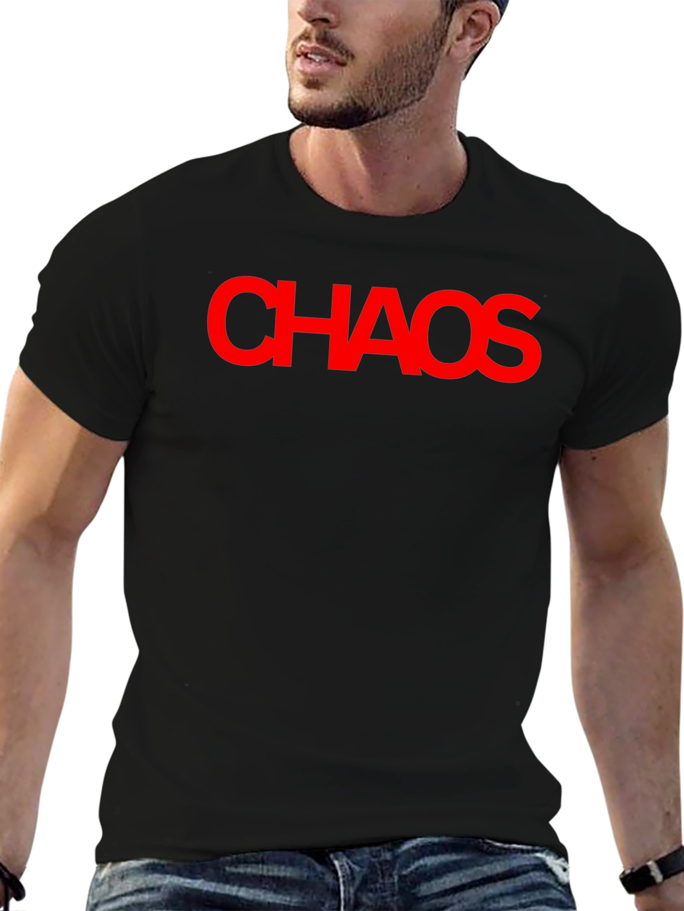 Chaos Black T-Shirt