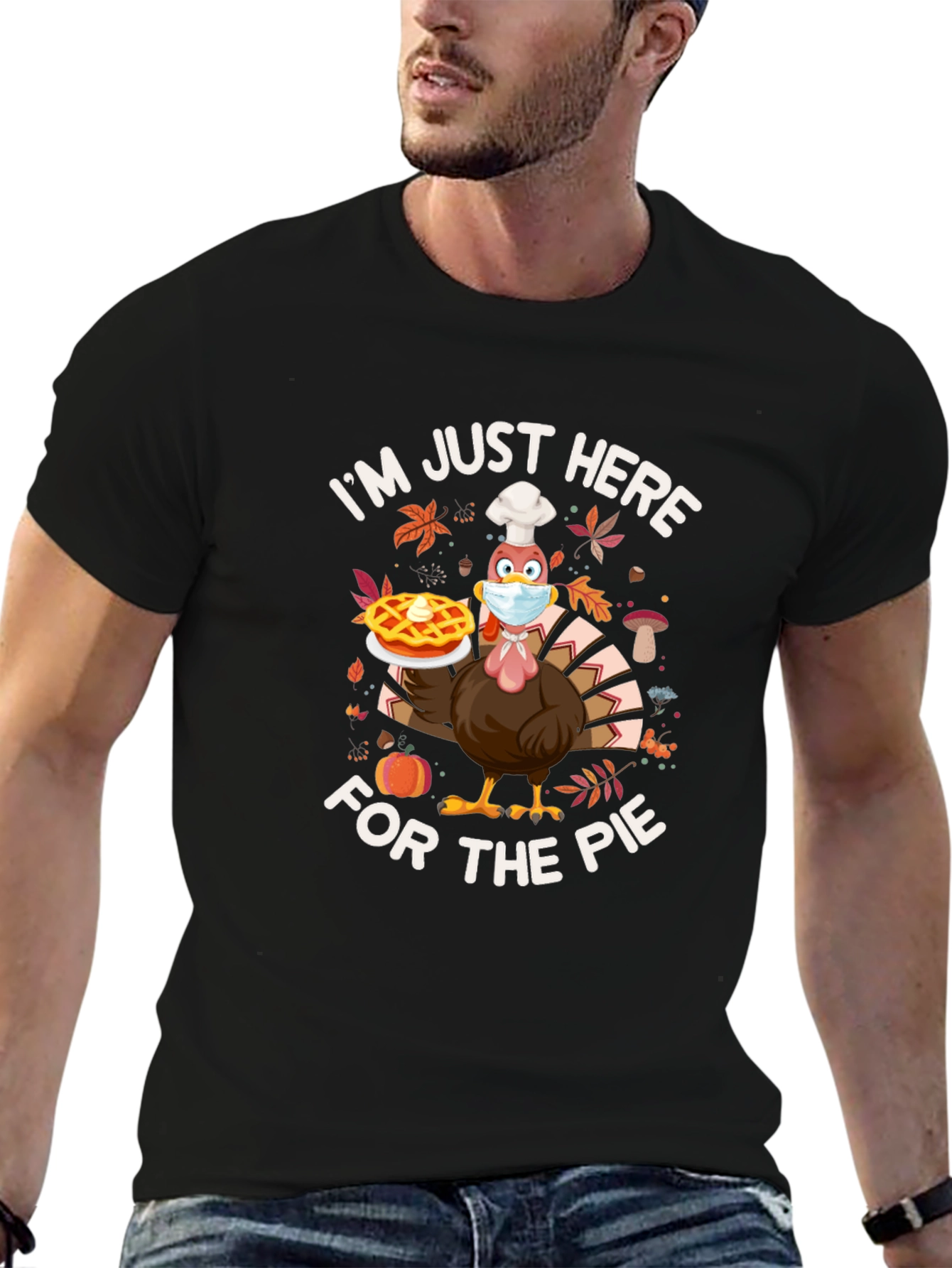 Funny Turkey Pie T-Shirt