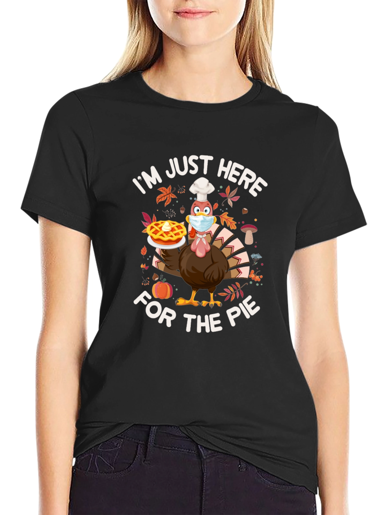 Funny Turkey Pie T-Shirt
