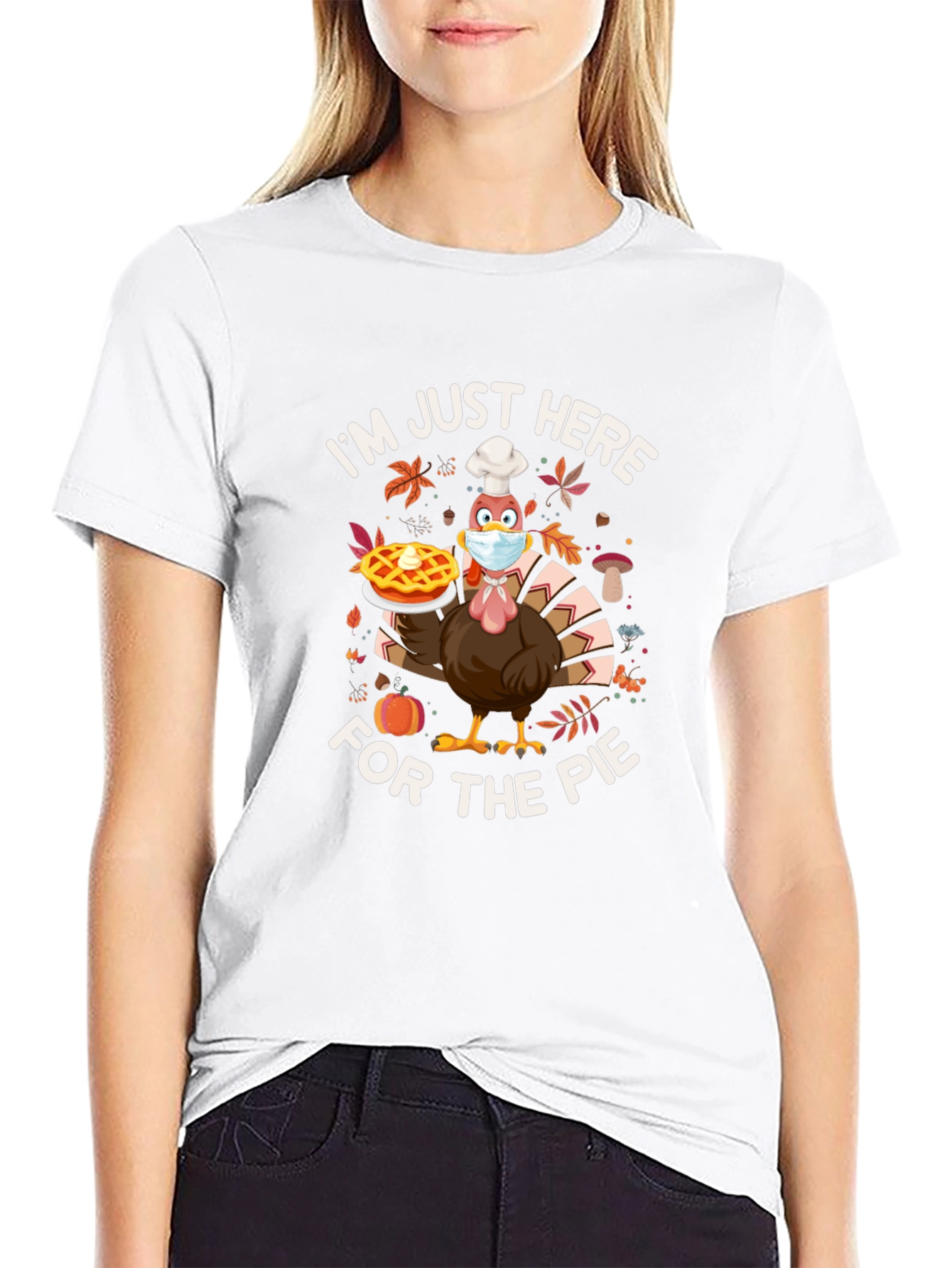 Funny Turkey Pie T-Shirt