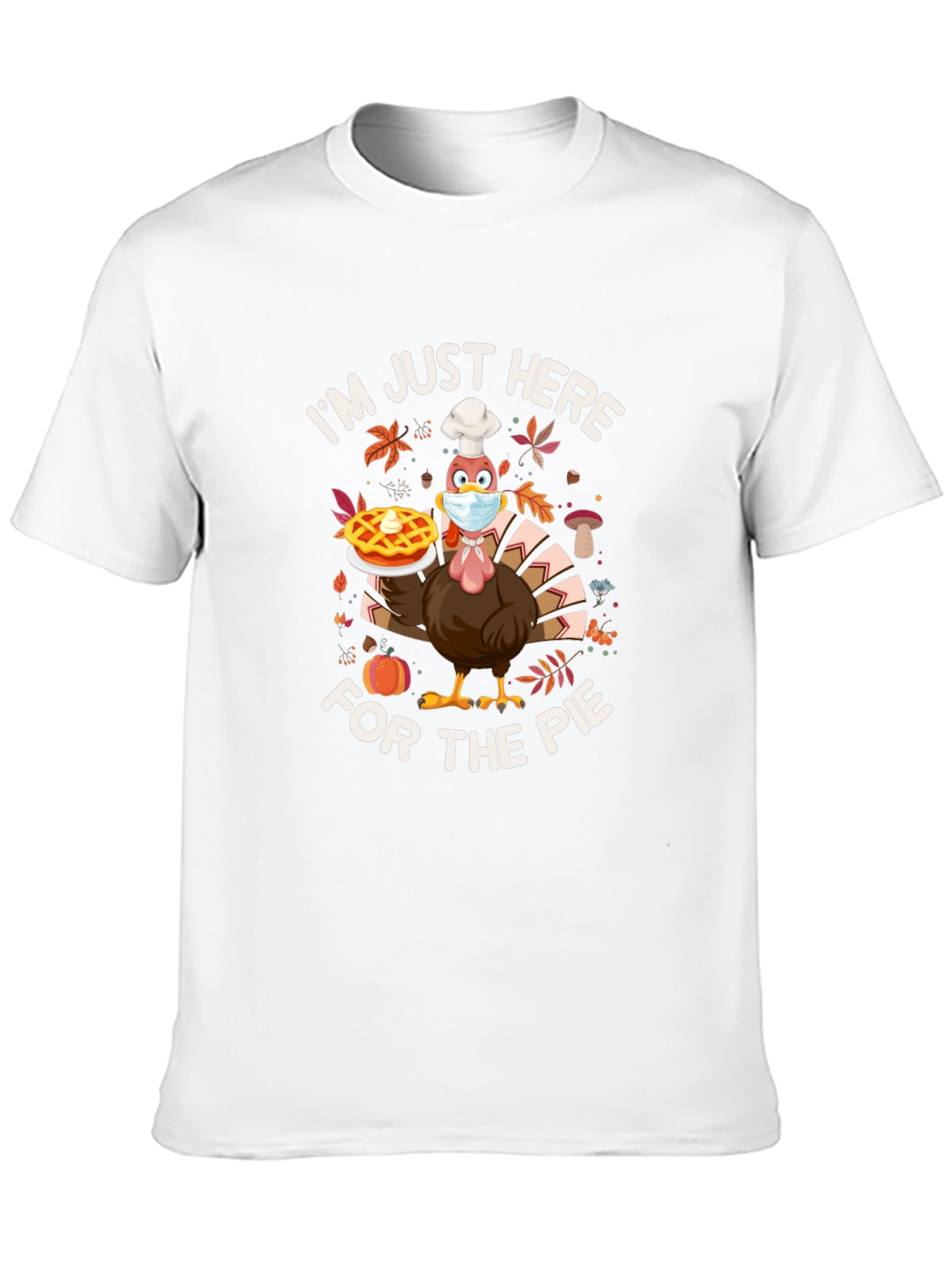 Funny Turkey Pie T-Shirt