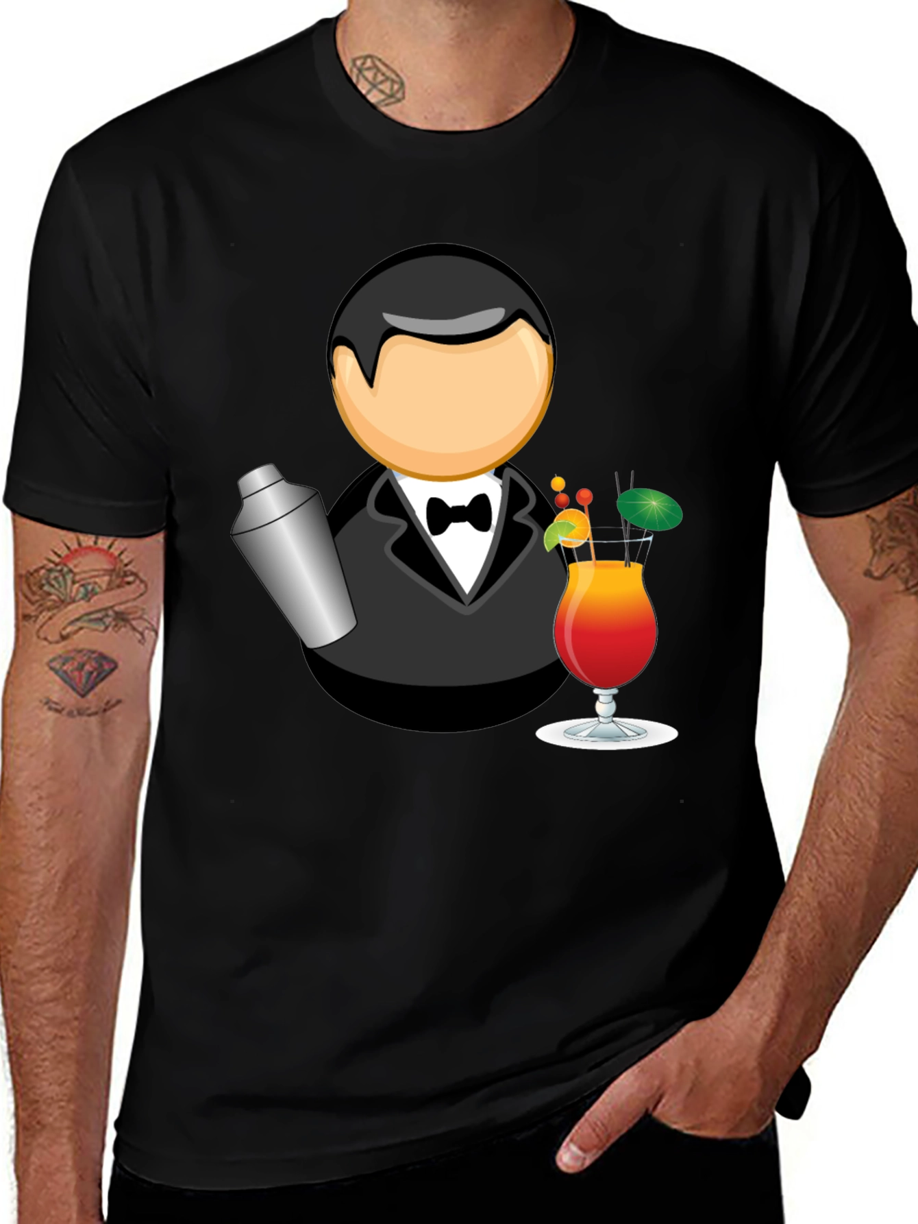 Bartender Graphic Tee - Cocktail Time!