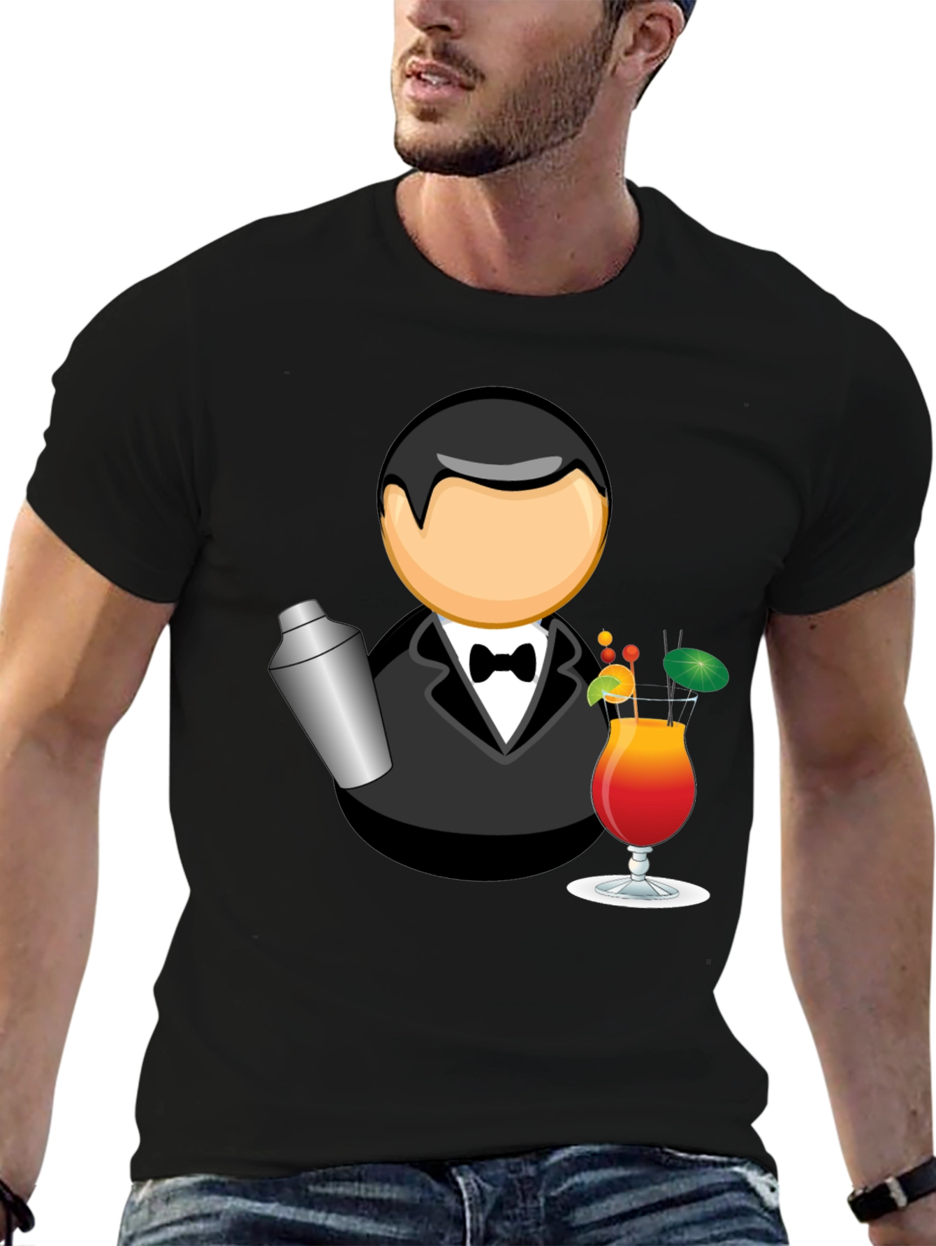 Bartender Graphic Tee - Cocktail Time!